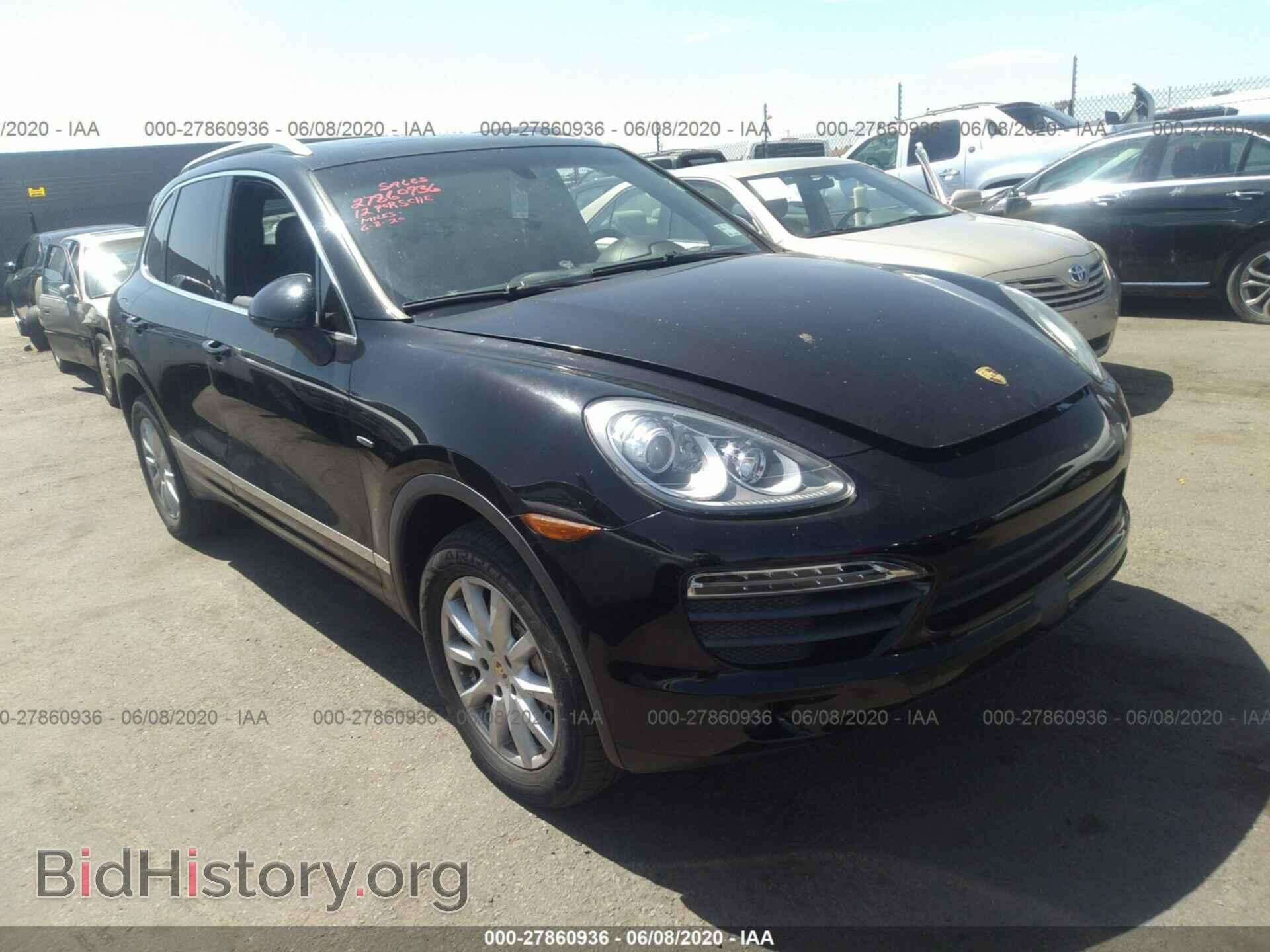 Фотография WP1AB2A28CLA40581 - PORSCHE CAYENNE 2012