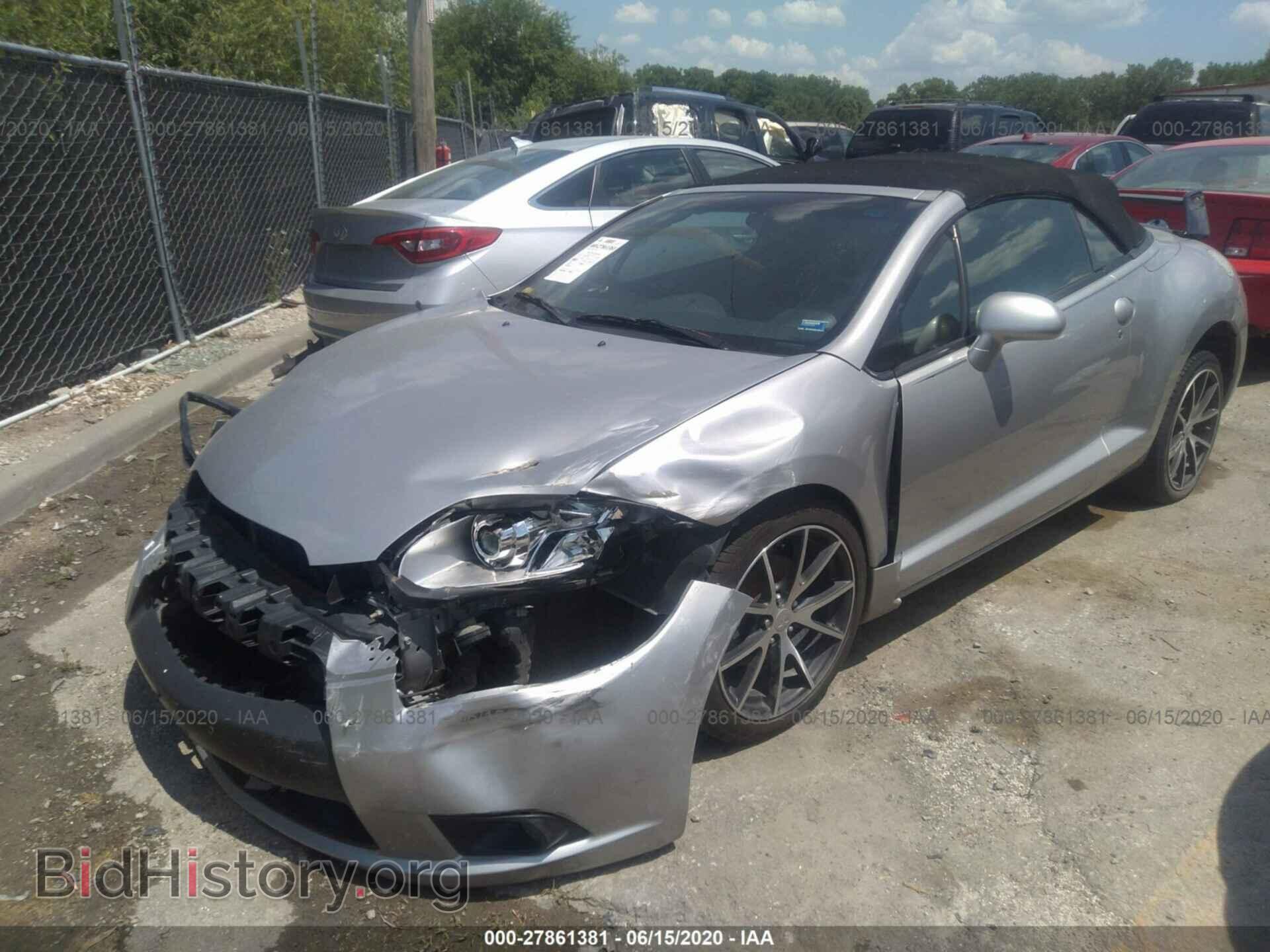 2009 MITSUBISHI ECLIPSE - VIN: 4A3AL35T59E028227 - Фото 2