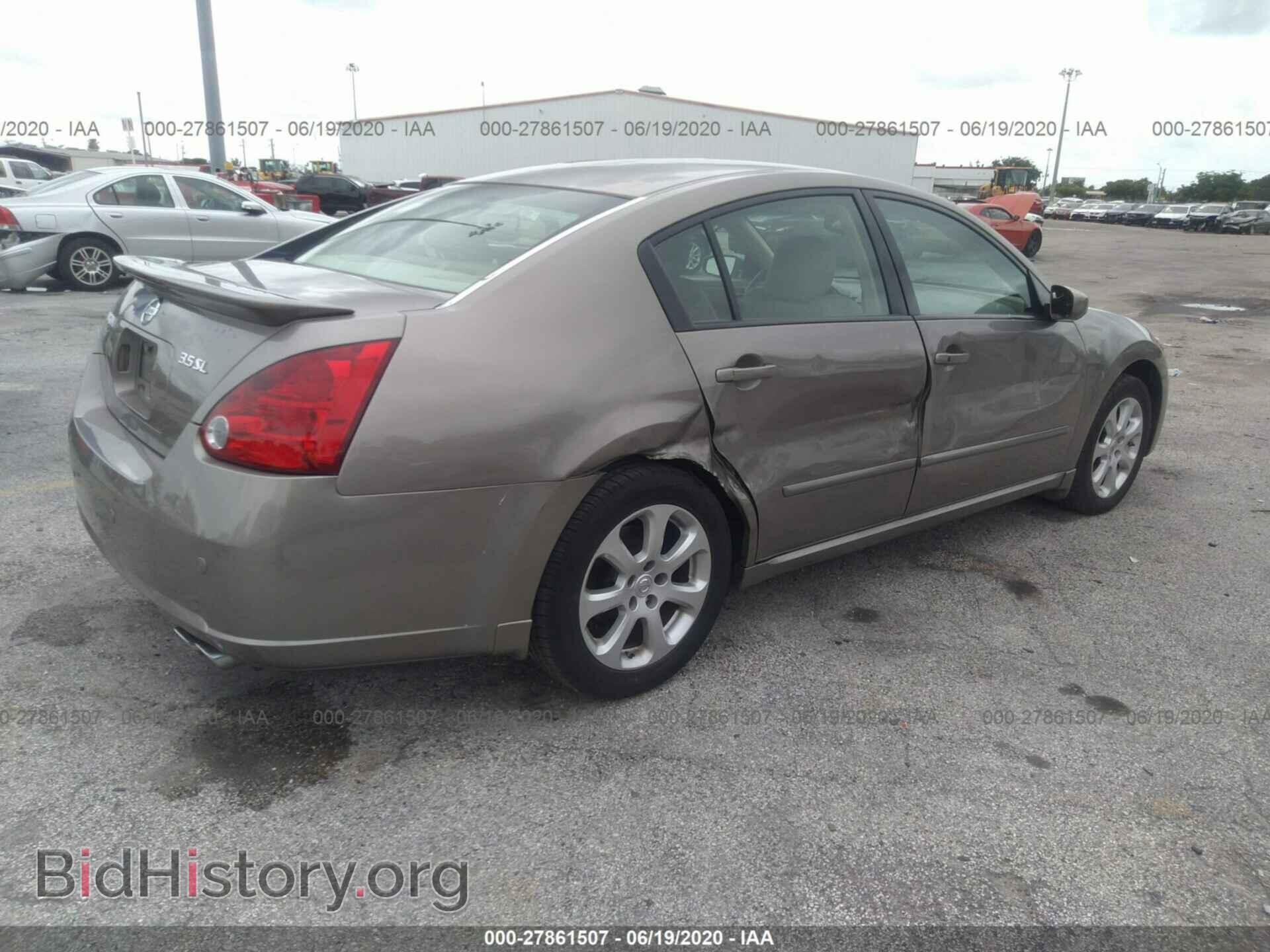 2007 NISSAN MAXIMA - VIN: 1N4BA41E27C830954 - Фото 4