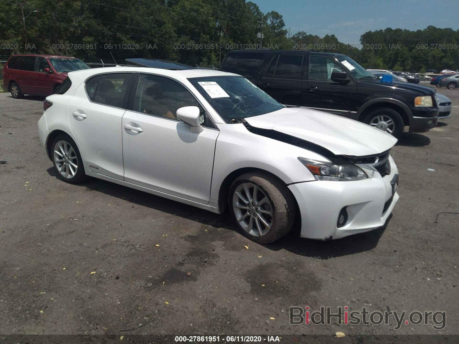 Photo JTHKD5BH6D2157795 - LEXUS CT 200H 2013