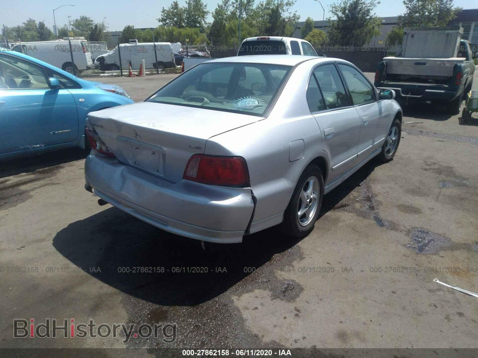 2002 MITSUBISHI GALANT - VIN: 4A3AA46GX2E036360 - Фото 4