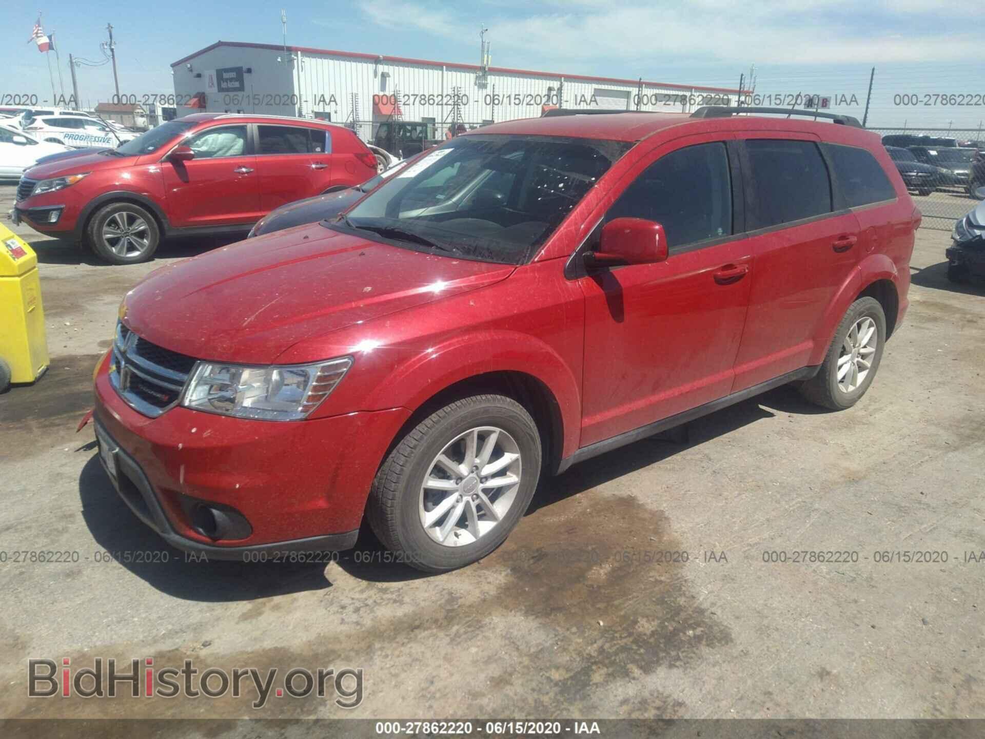 2014 DODGE JOURNEY - VIN: 3C4PDCBB0ET180836 - Фото 2