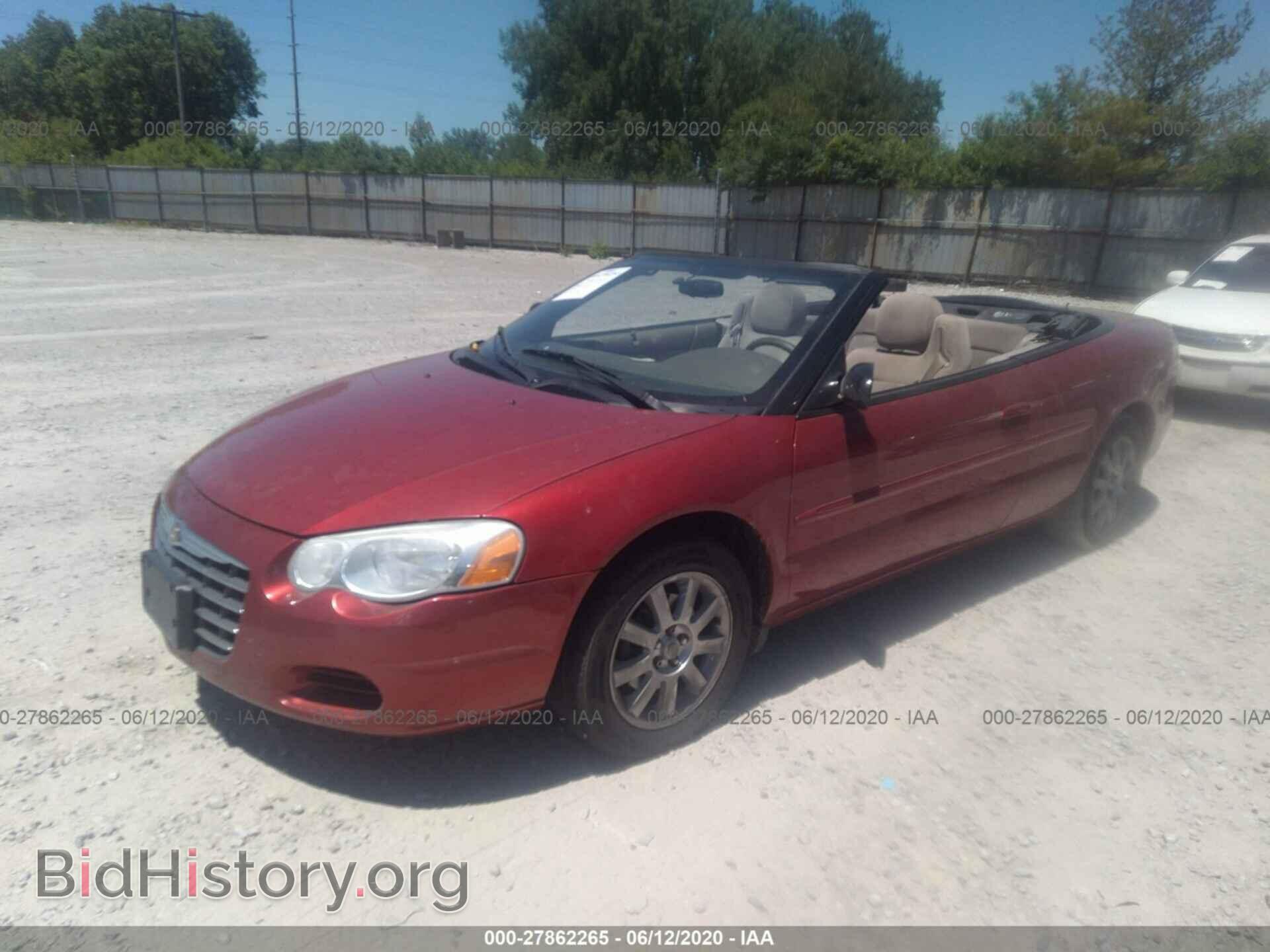2004 CHRYSLER SEBRING - VIN: 1C3EL75R34N115928 - Фото 2