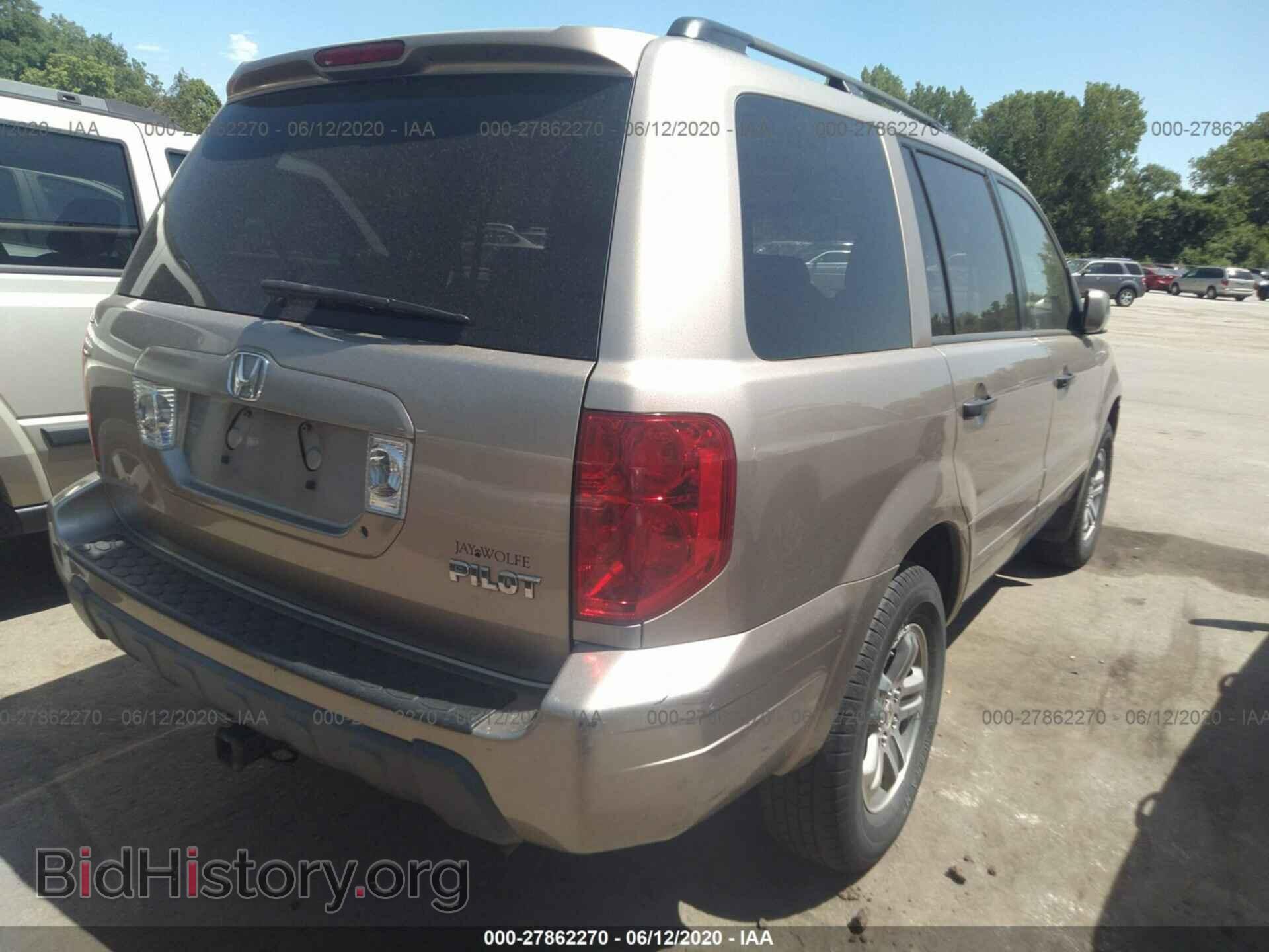 2005 HONDA PILOT - VIN: 2HKYF186X5H503352 - Фото 4