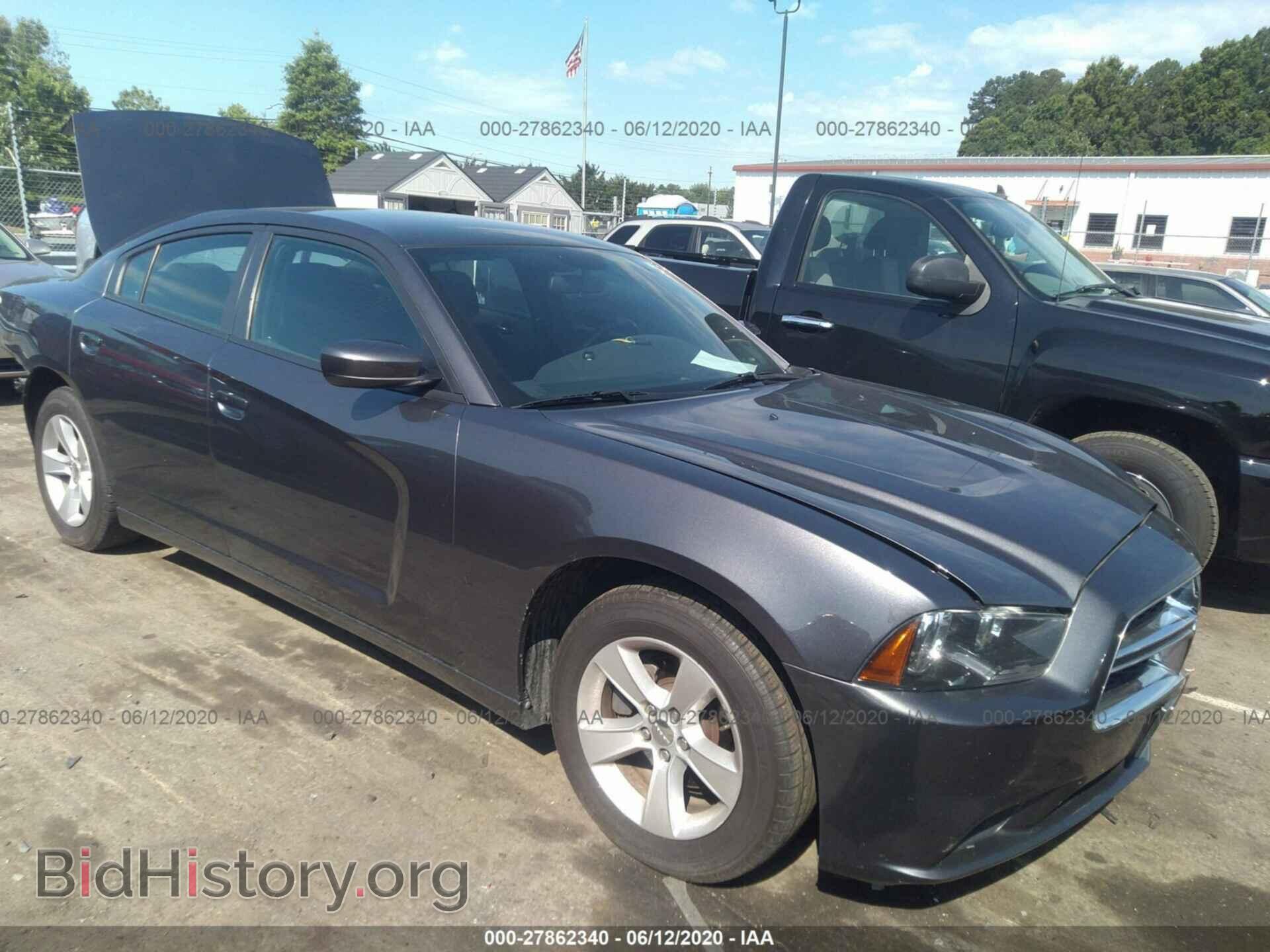 Фотография 2C3CDXBG4EH308932 - DODGE CHARGER 2014