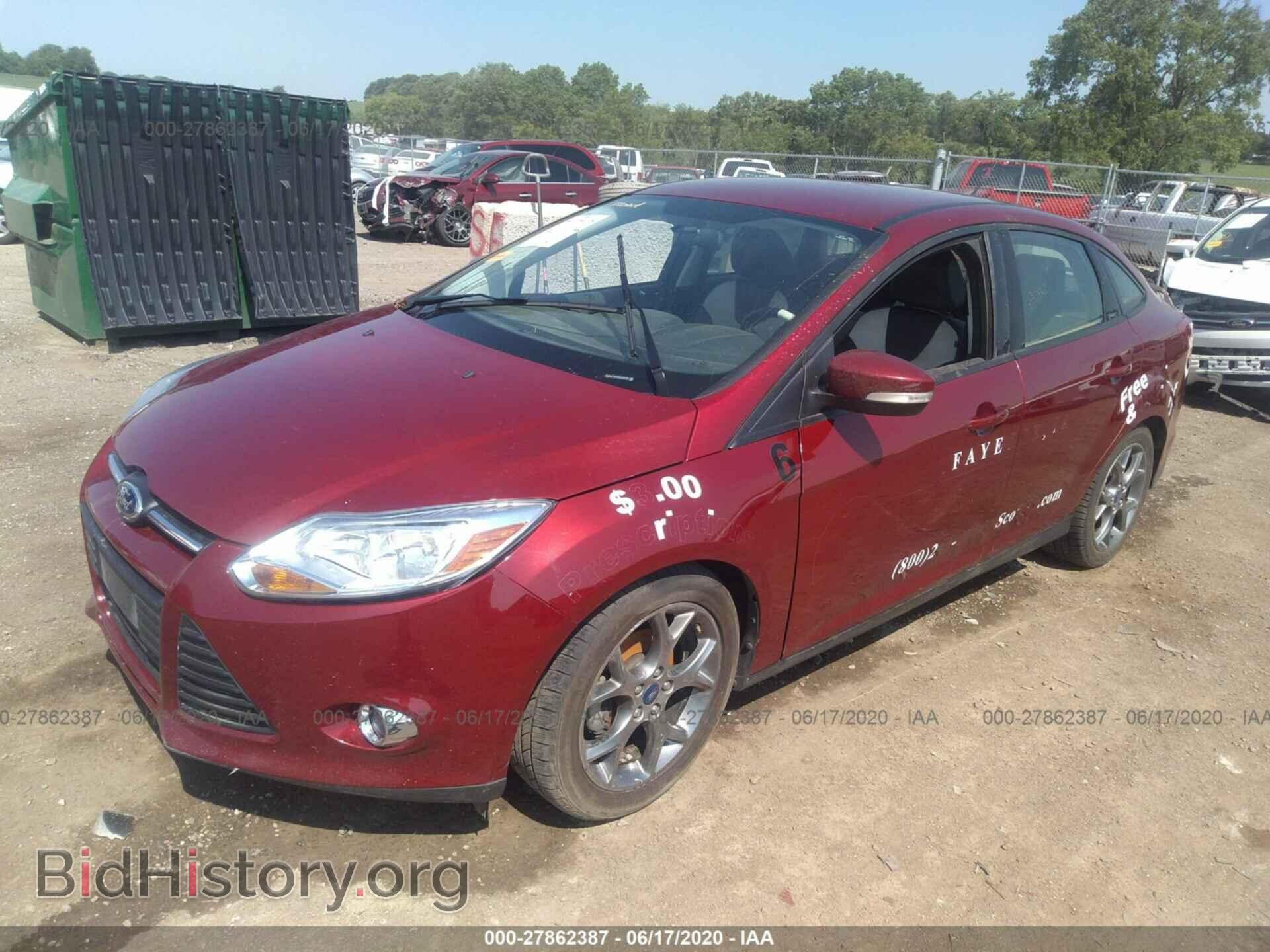 2013 FORD FOCUS - VIN: 1FADP3F27DL213772 - Фото 2