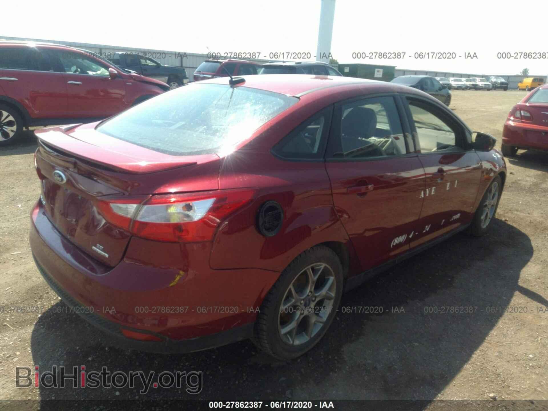 2013 FORD FOCUS - VIN: 1FADP3F27DL213772 - Фото 4