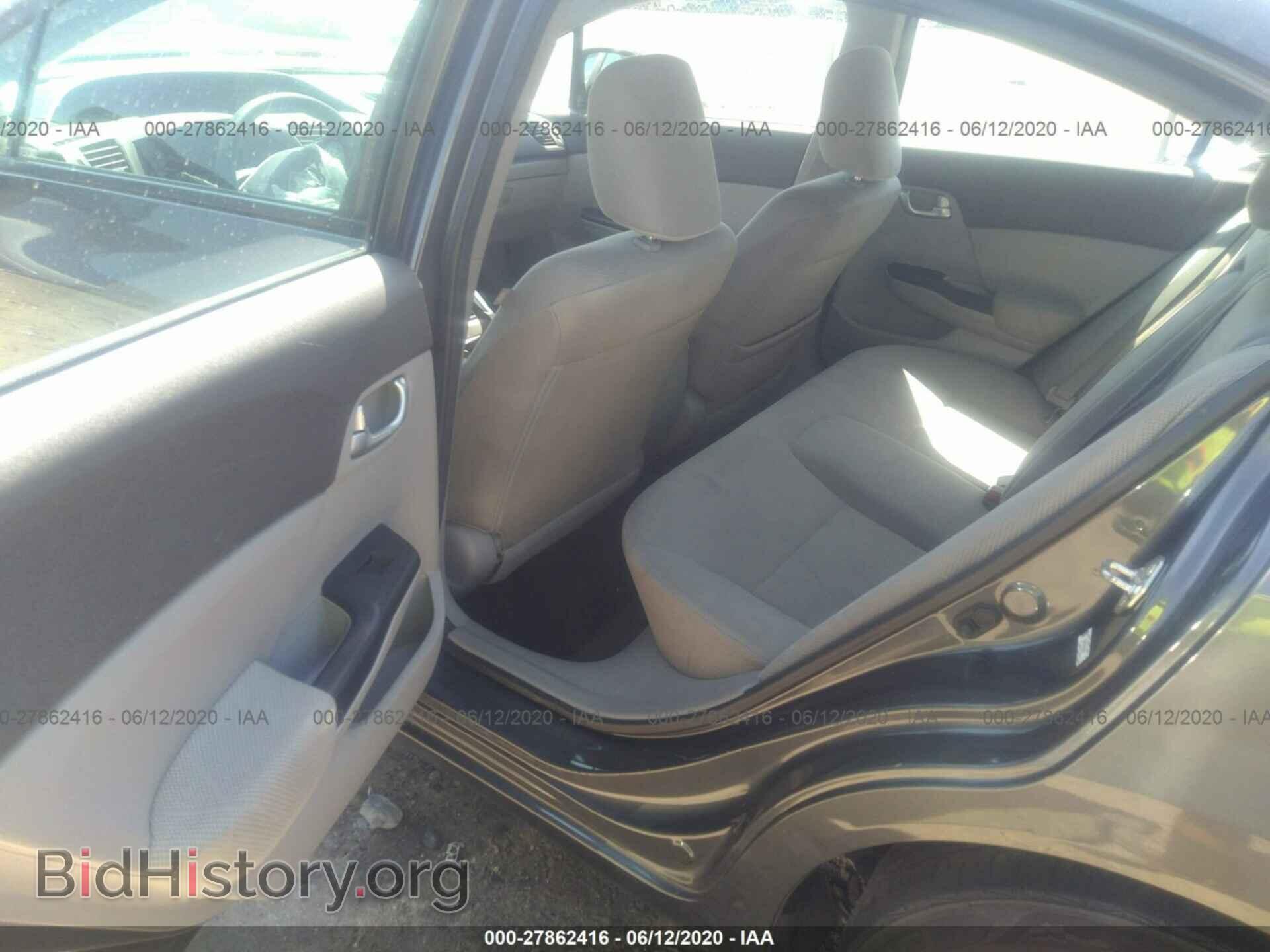 2012 HONDA CIVIC SDN - VIN: 2HGFB2F81CH588148 - Фото 8