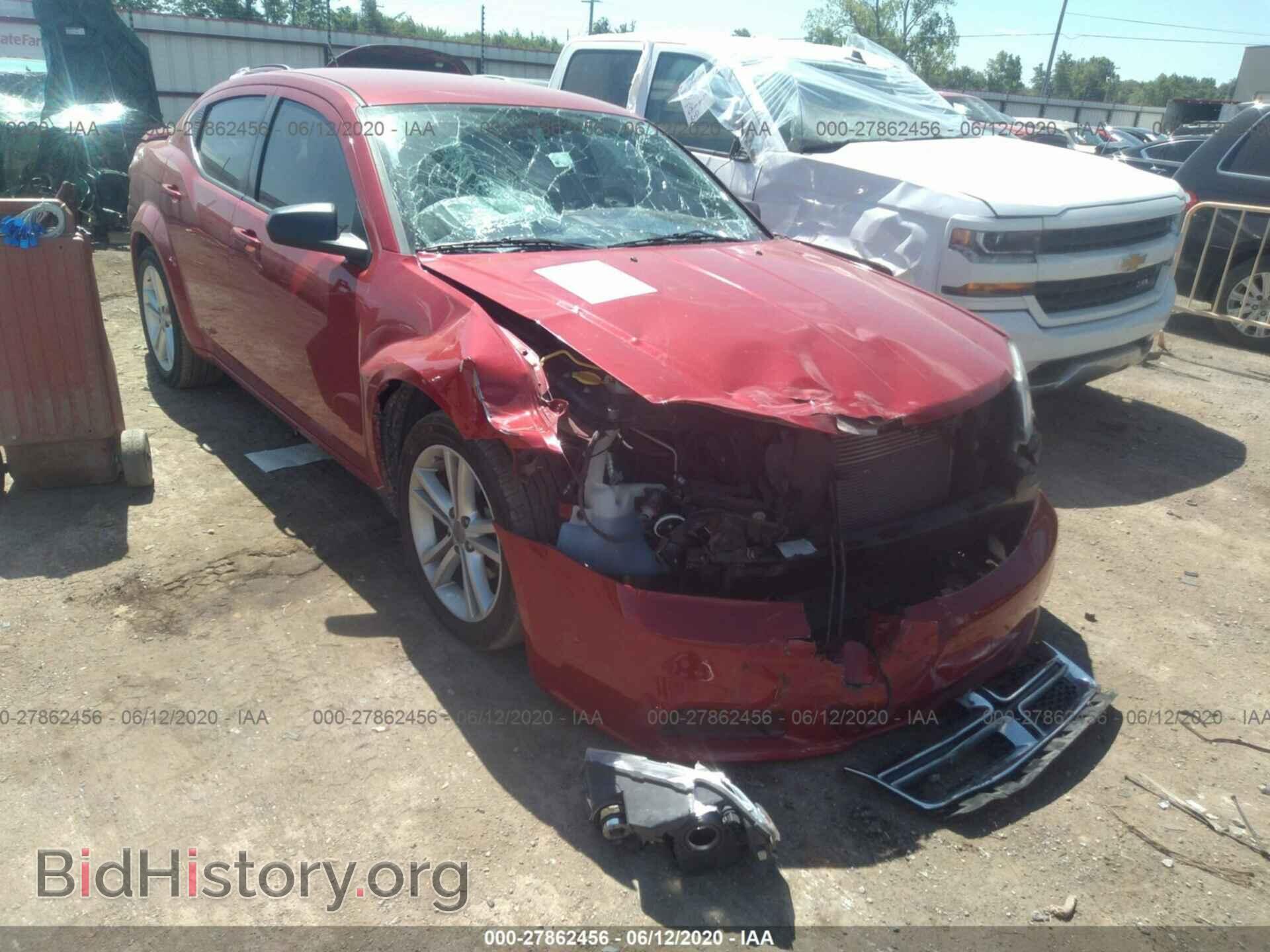 Фотография 1C3CDZAG2DN532591 - DODGE AVENGER 2013