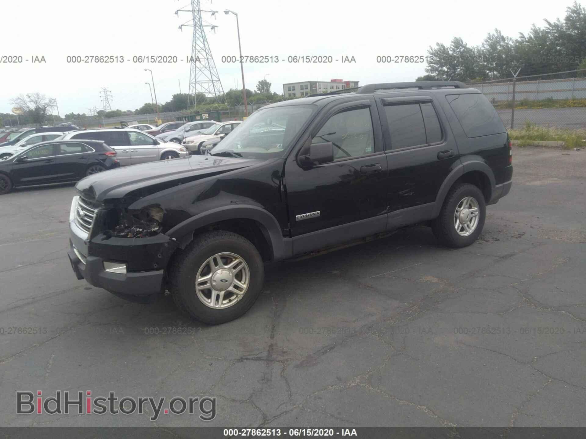 2006 FORD EXPLORER - VIN: 1FMEU73E96UB44296 - Фото 2