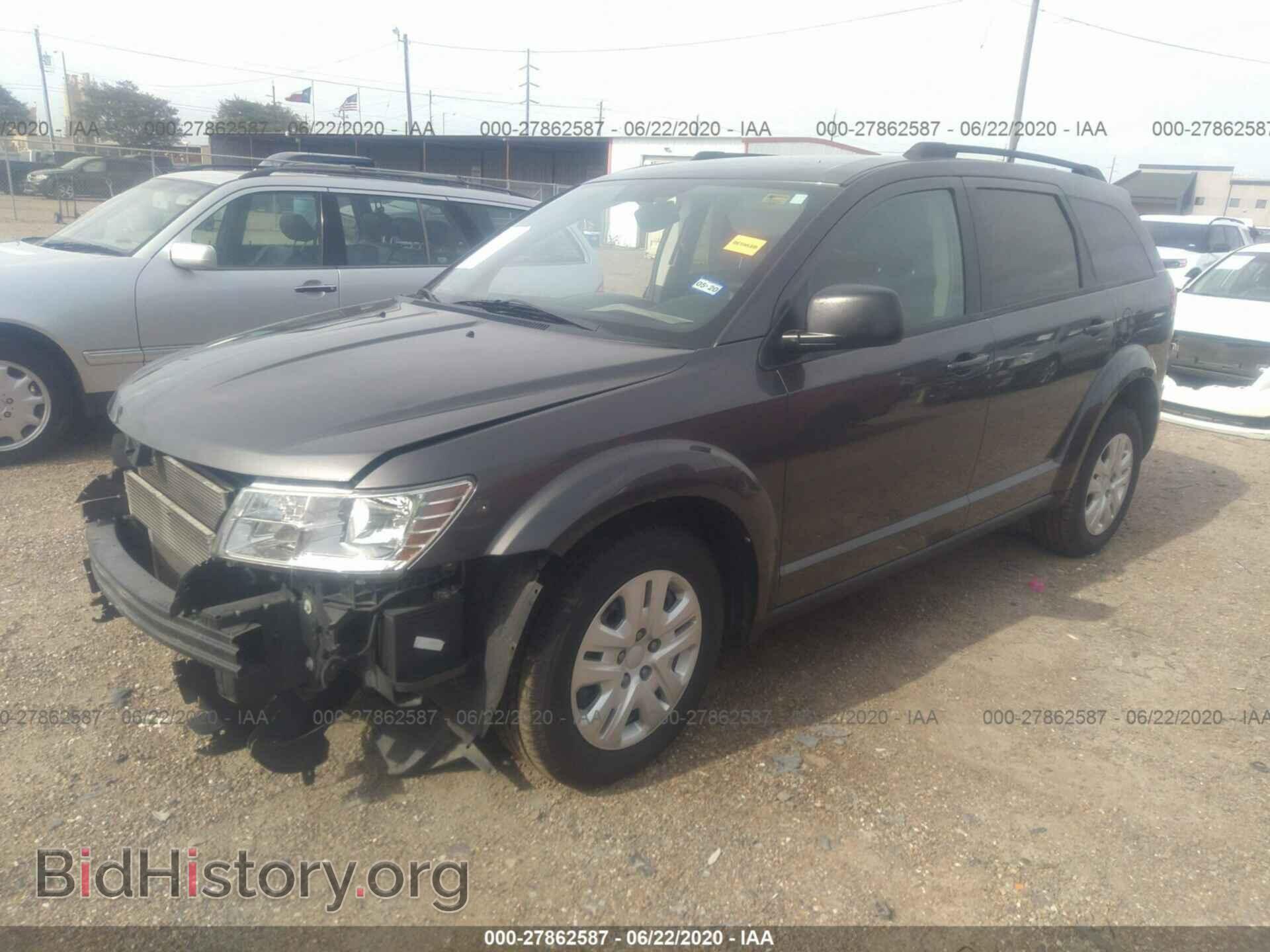 2016 DODGE JOURNEY - VIN: 3C4PDCAB0GT166066 - Фото 2