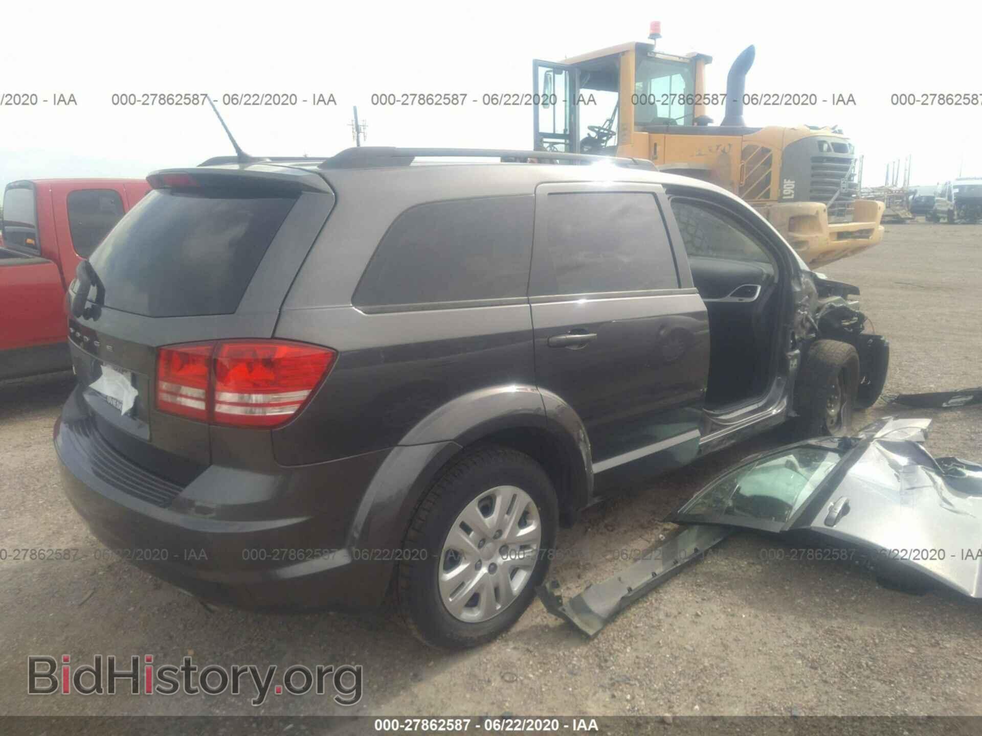 2016 DODGE JOURNEY - VIN: 3C4PDCAB0GT166066 - Фото 4