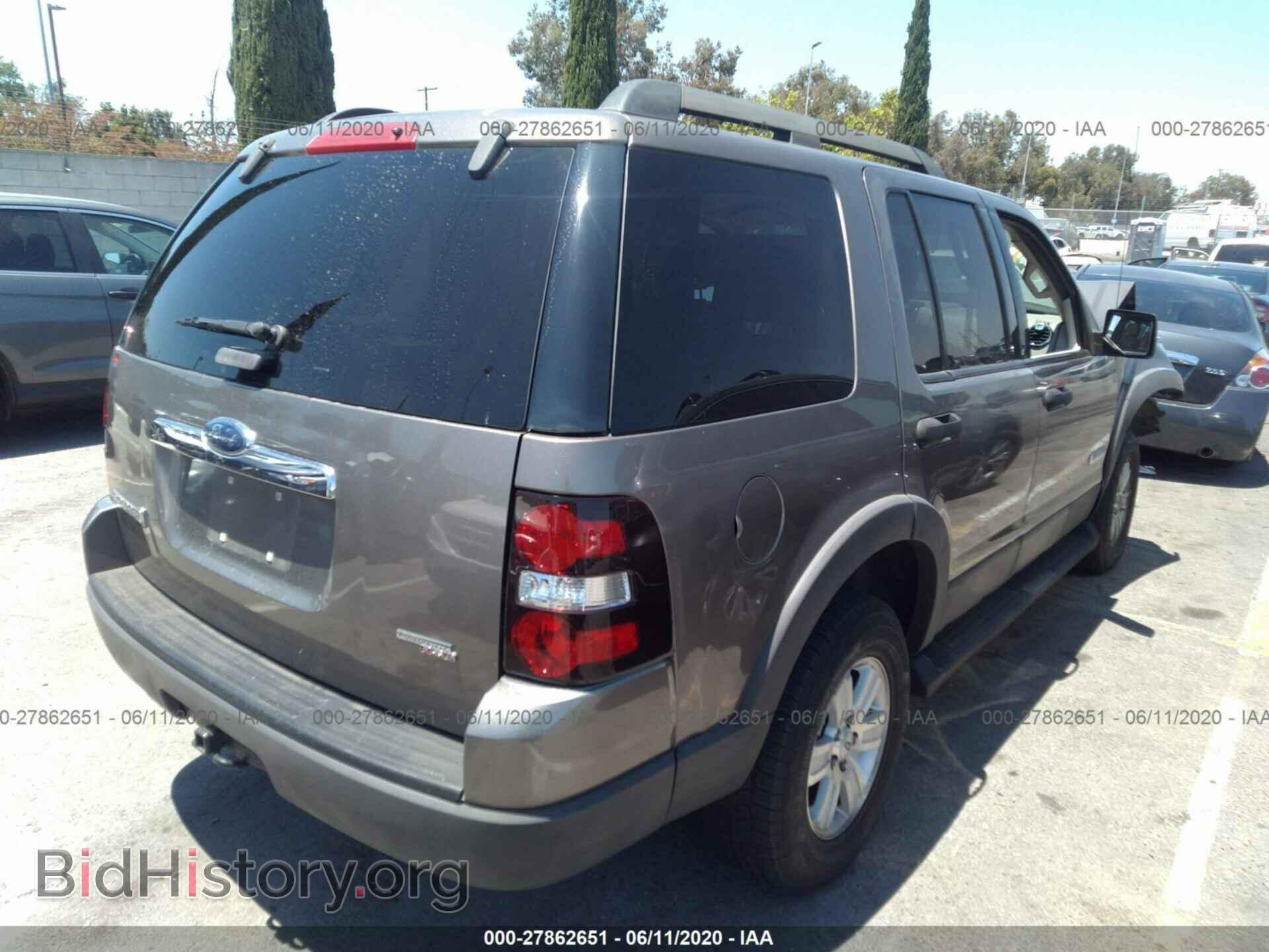 2006 FORD EXPLORER - VIN: 1FMEU63E96UB39853 - Фото 4