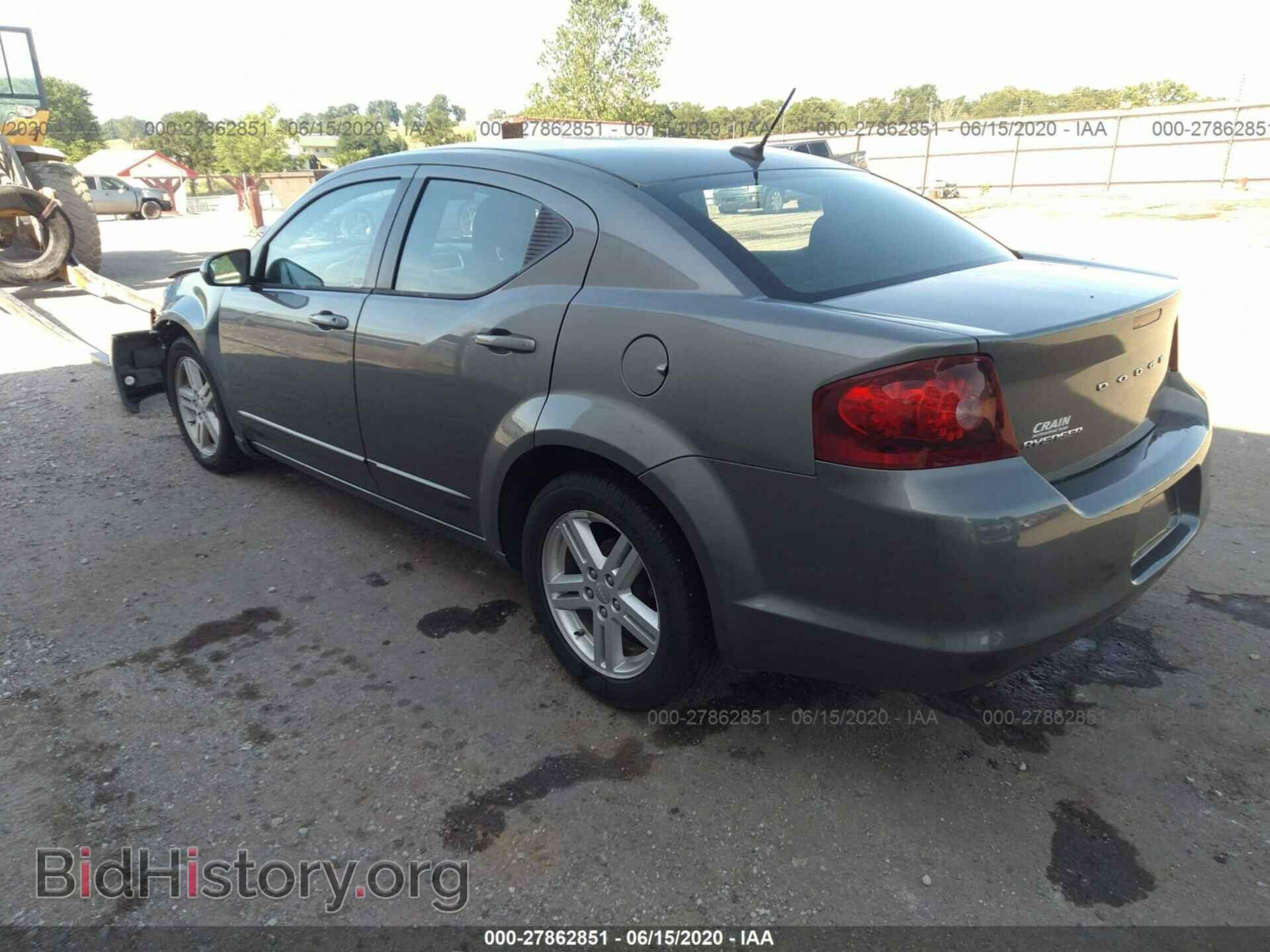 2013 DODGE AVENGER - VIN: 1C3CDZCB9DN590845 - Фото 3