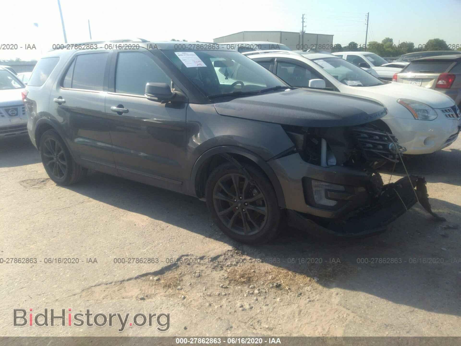Фотография 1FM5K7D86HGA03038 - FORD EXPLORER 2017