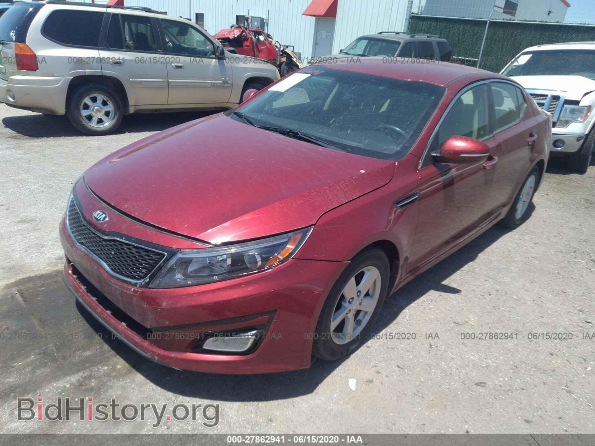 2015 KIA OPTIMA - VIN: 5XXGM4A75FG497852 - Photo 2