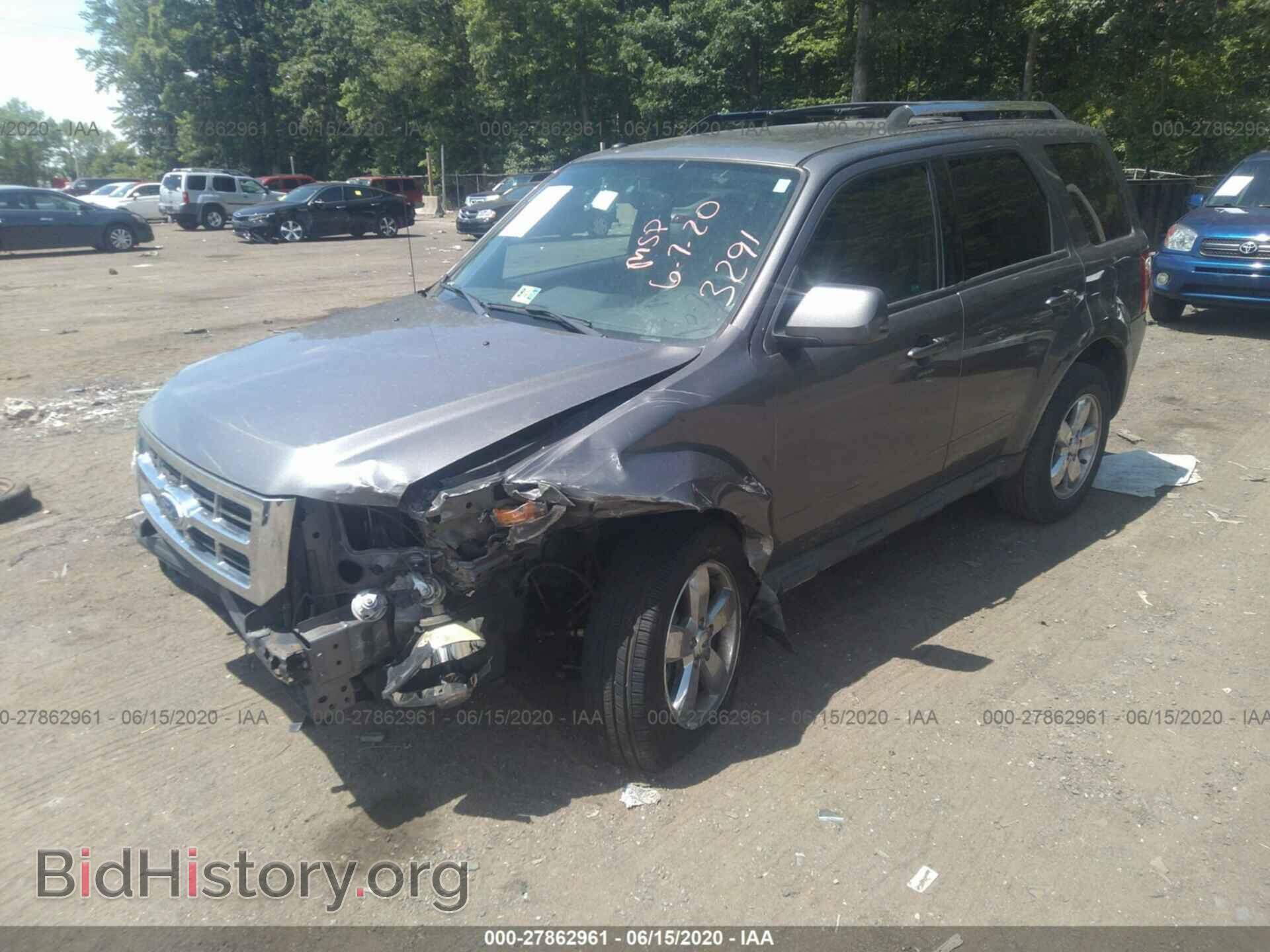 2012 FORD ESCAPE - VIN: 1FMCU9EG2CKA33291 - Фото 2