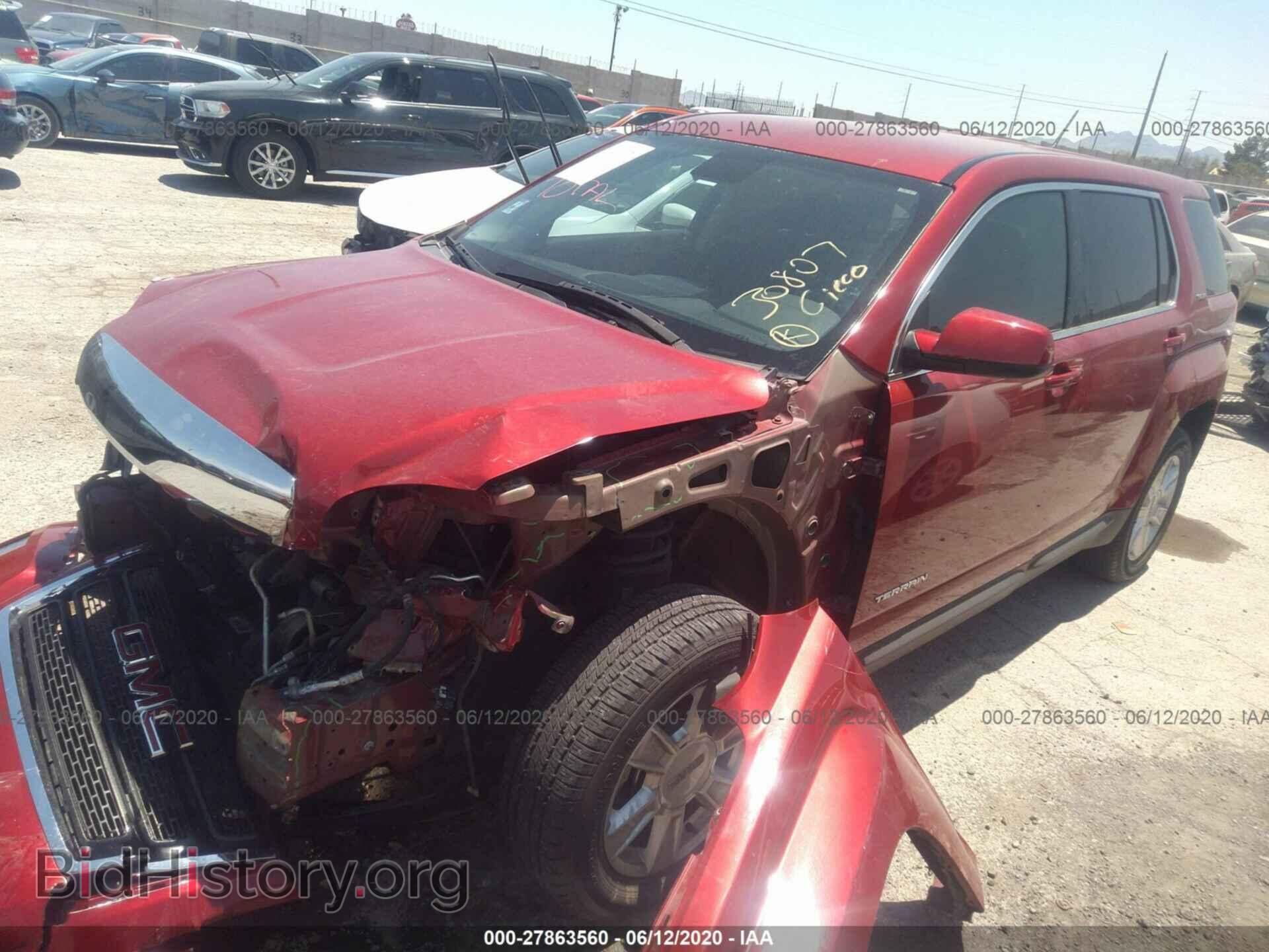 2013 GMC TERRAIN - VIN: 2GKALMEK5D6398806 - Photo 2