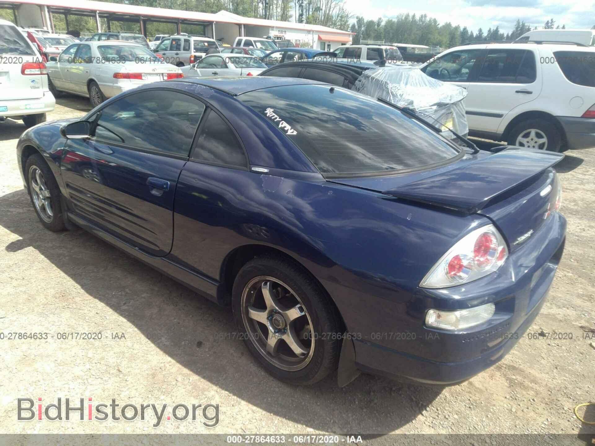 2000 MITSUBISHI ECLIPSE - VIN: 4A3AC54L0YE111169 - Фото 3