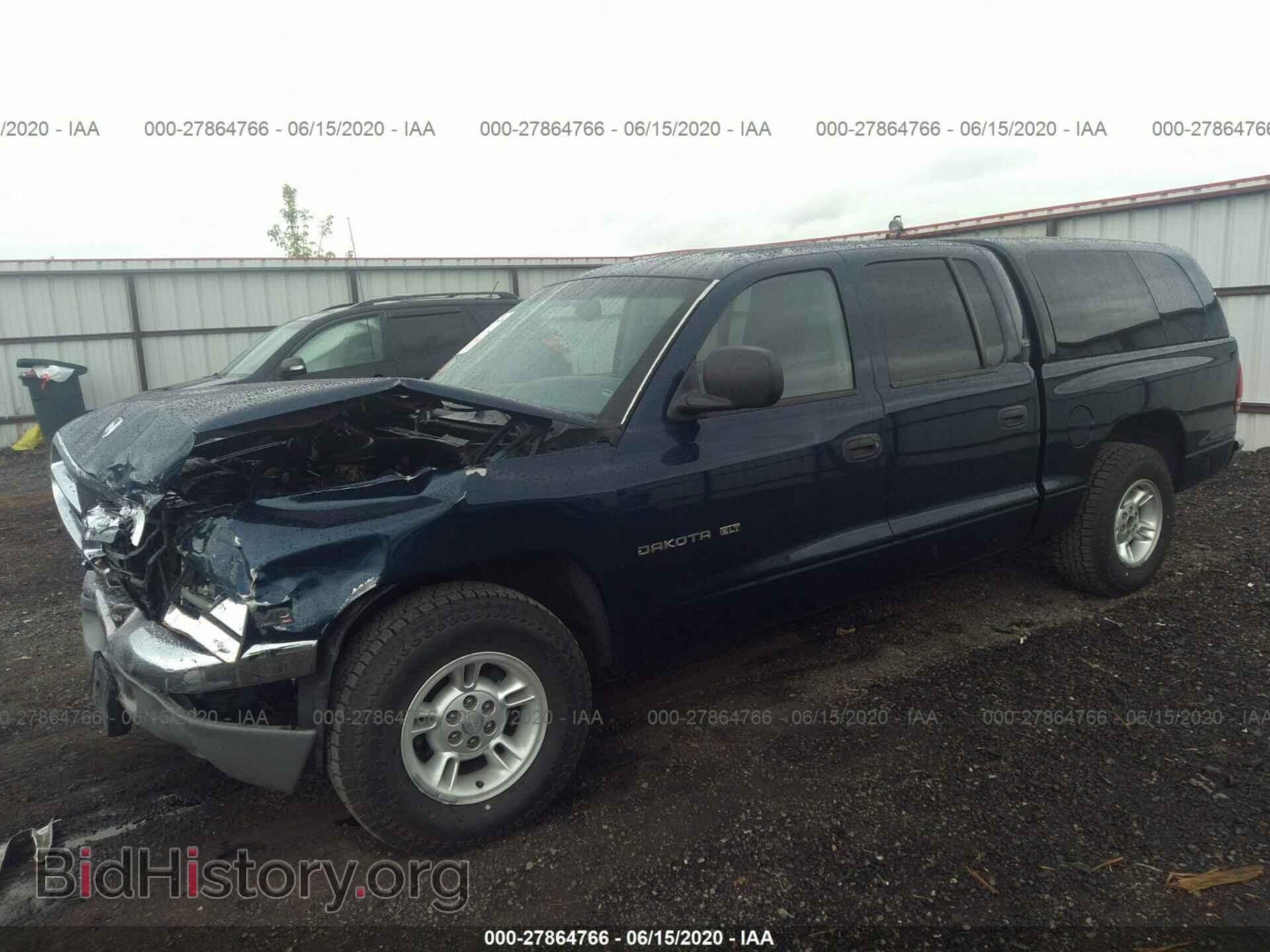 2000 DODGE DAKOTA - VIN: 1B7GL2AZ9YS679667 - Фото 2