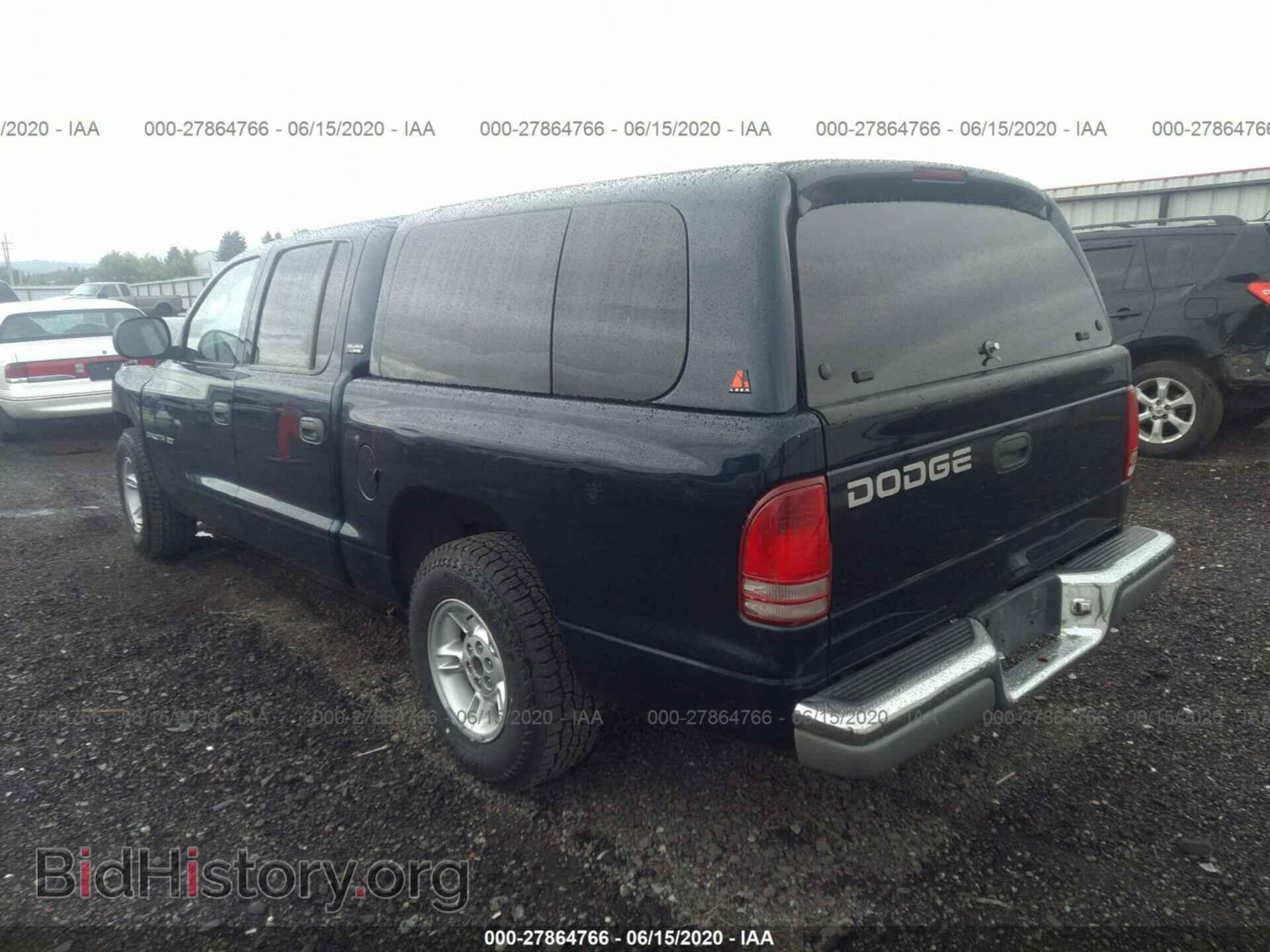 2000 DODGE DAKOTA - VIN: 1B7GL2AZ9YS679667 - Фото 3