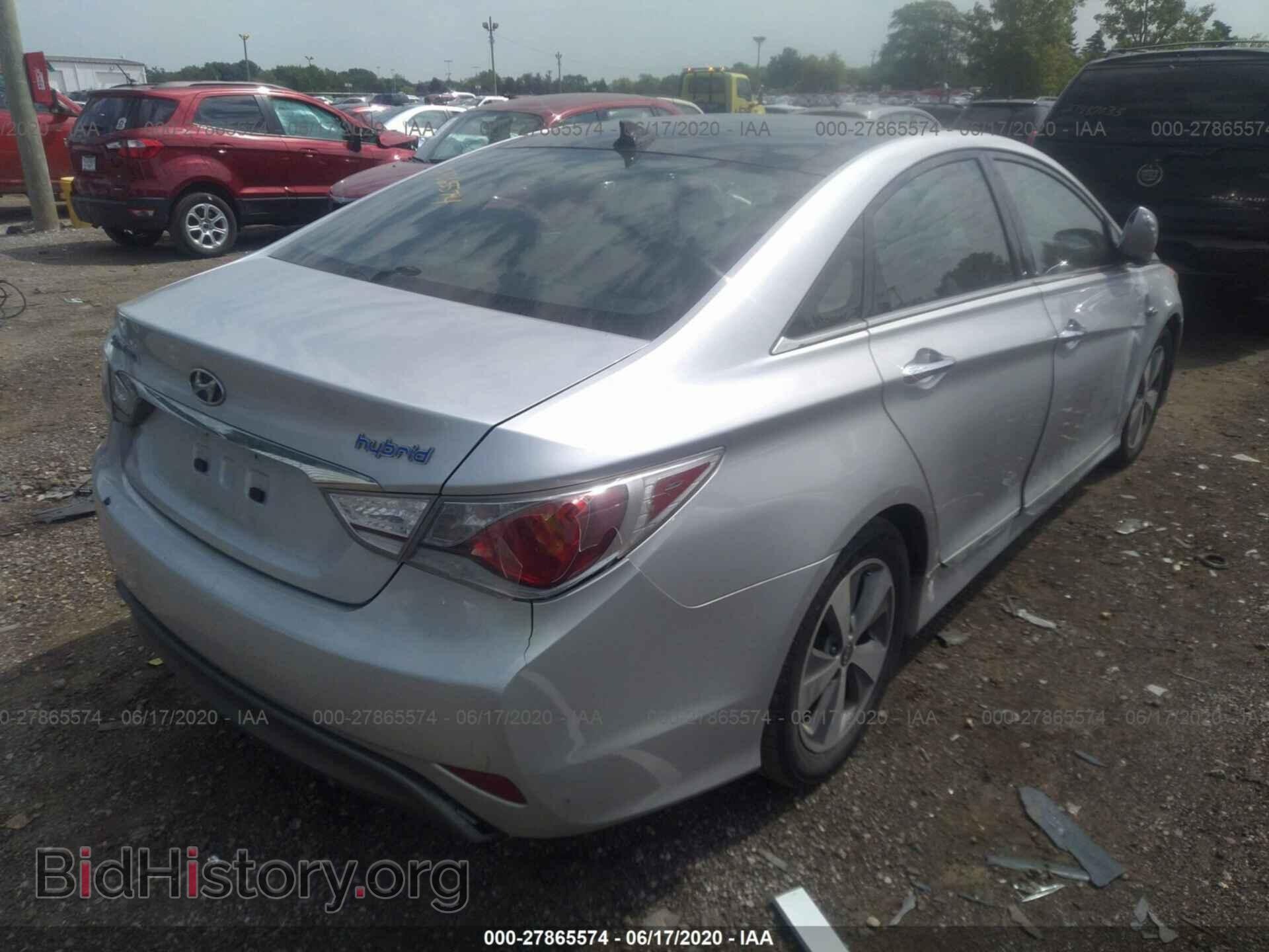 2012 HYUNDAI SONATA - VIN: KMHEC4A43CA022977 - Фото 4