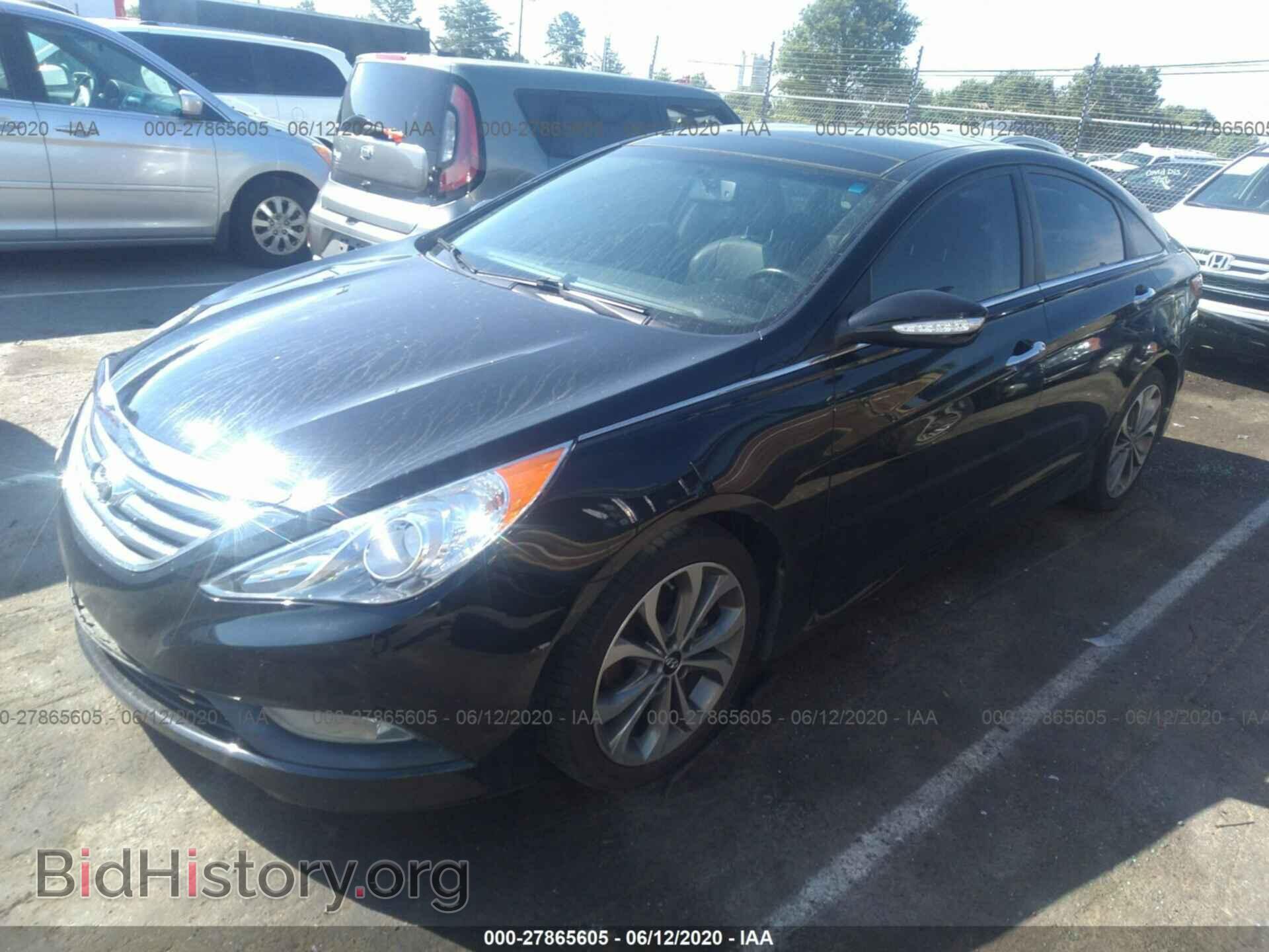 2014 HYUNDAI SONATA - VIN: 5NPEC4ABXEH942507 - Фото 2