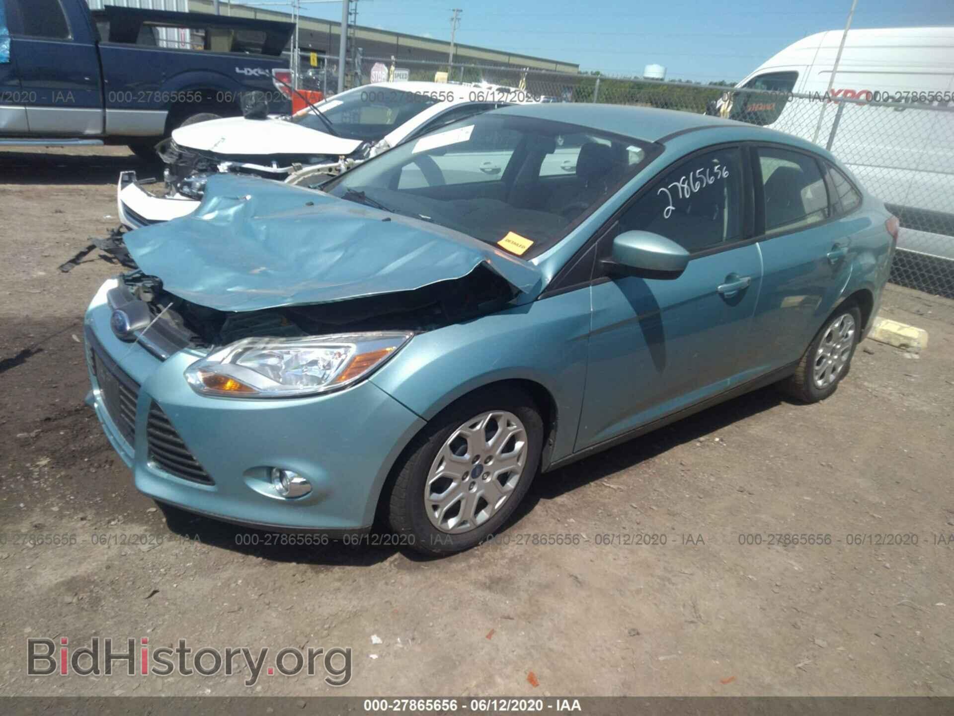 2012 FORD FOCUS - VIN: 1FAHP3F29CL127542 - Фото 2