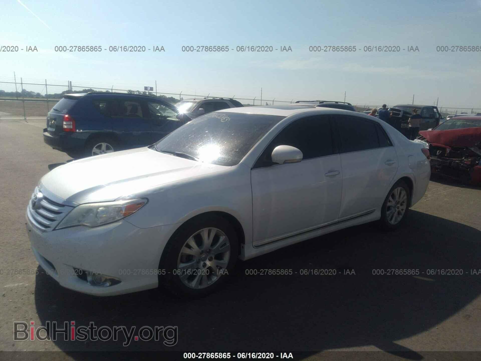 2012 TOYOTA AVALON - VIN: 4T1BK3DB3CU454638 - Фото 2