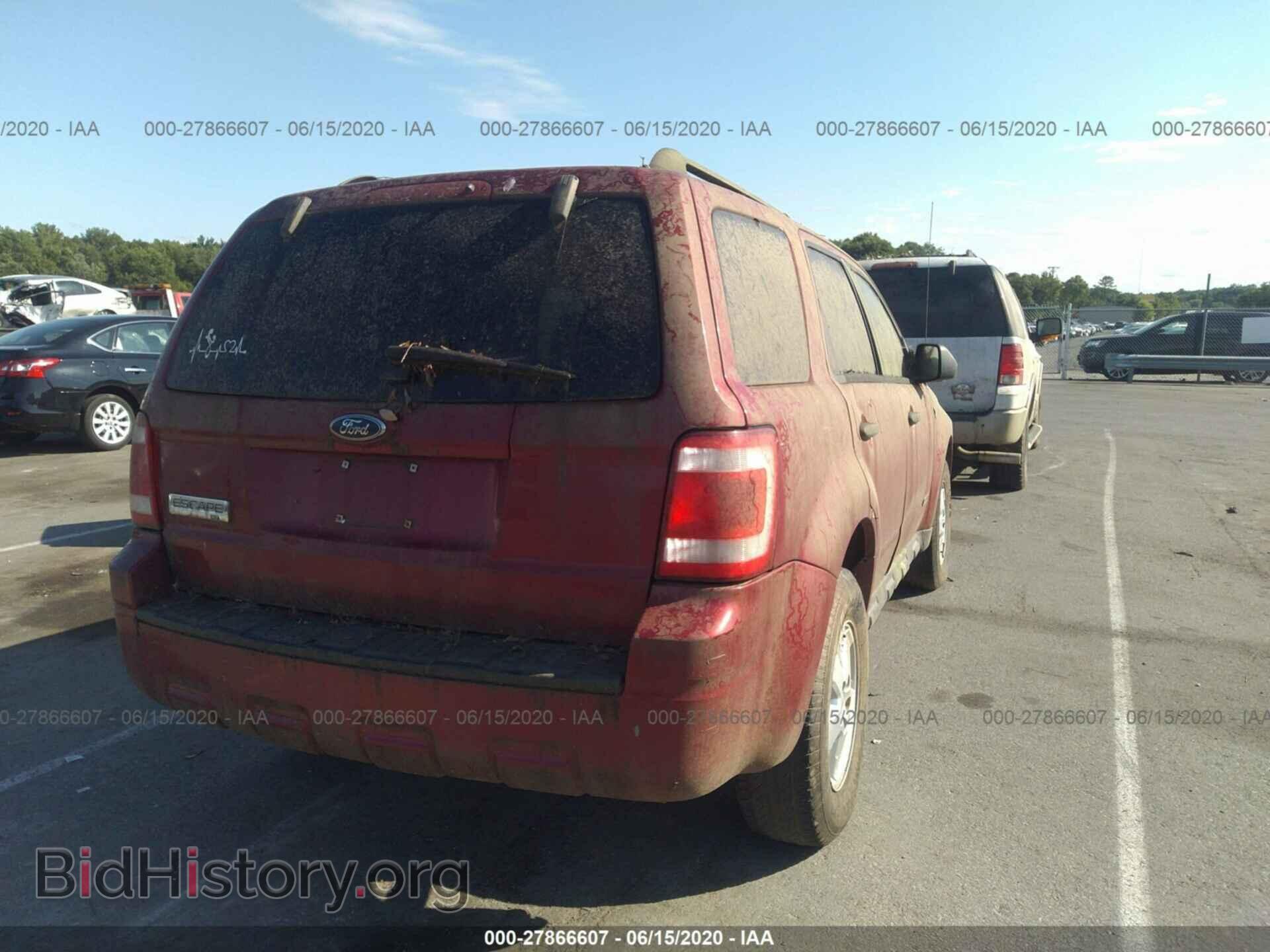 2008 FORD ESCAPE - VIN: 1FMCU03198KC09495 - Photo 4