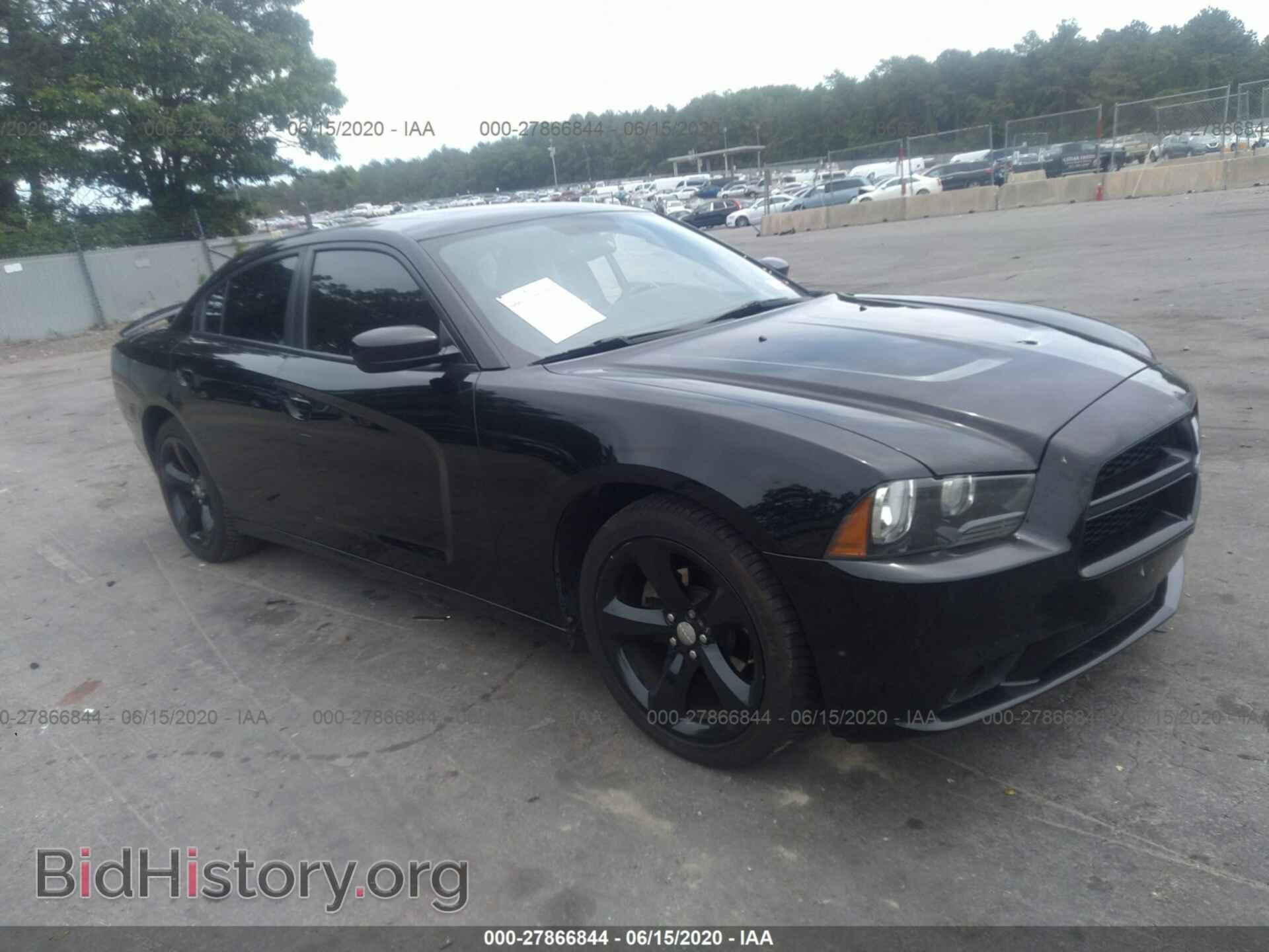 Photo 2C3CDXHG1CH187832 - DODGE CHARGER 2012