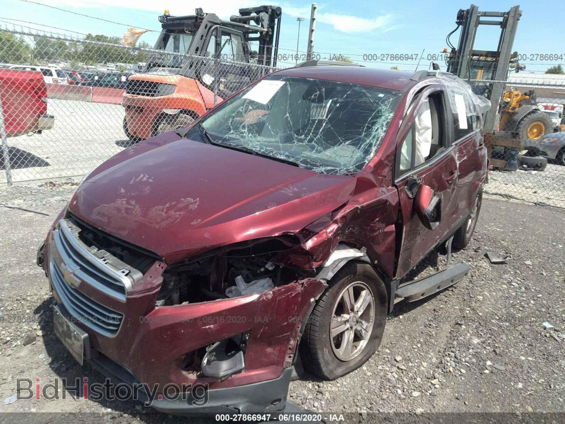 2016 CHEVROLET TRAX - VIN: 3GNCJPSBXGL158397 - Фото 6
