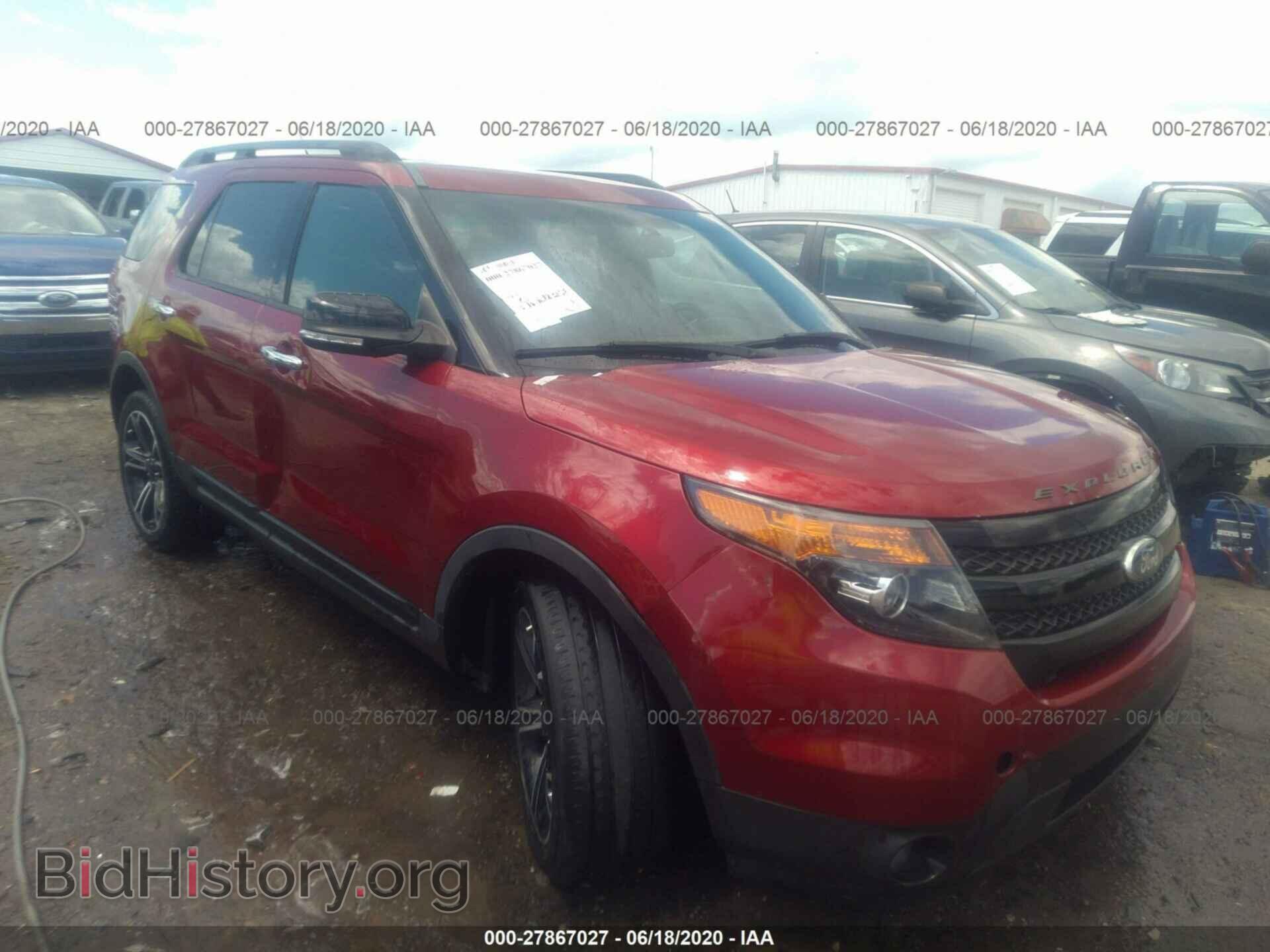 Фотография 1FM5K8GT4EGA30708 - FORD EXPLORER 2014