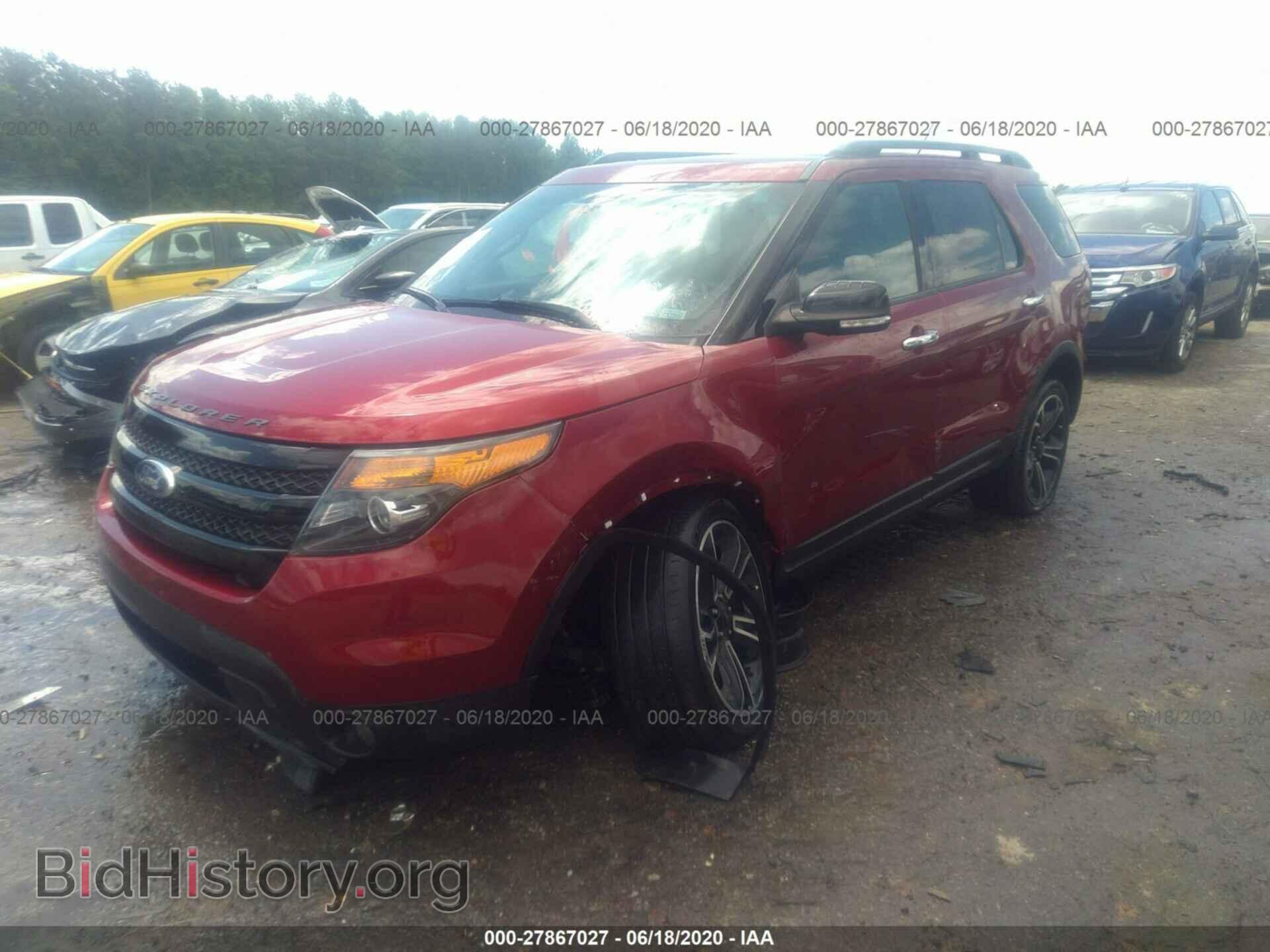 2014 FORD EXPLORER - VIN: 1FM5K8GT4EGA30708 - Фото 2