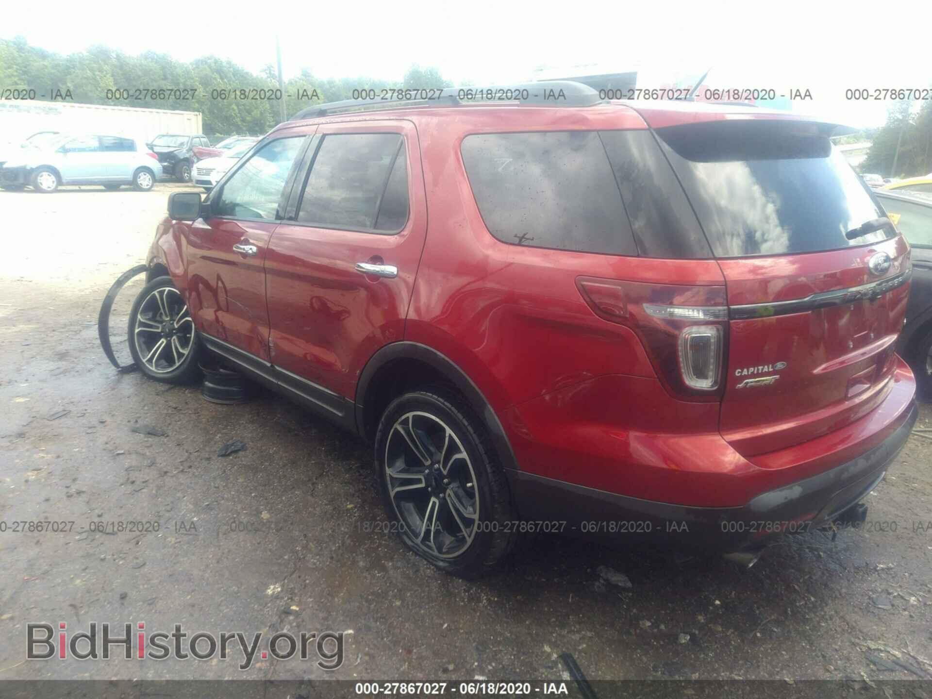 2014 FORD EXPLORER - VIN: 1FM5K8GT4EGA30708 - Фото 3