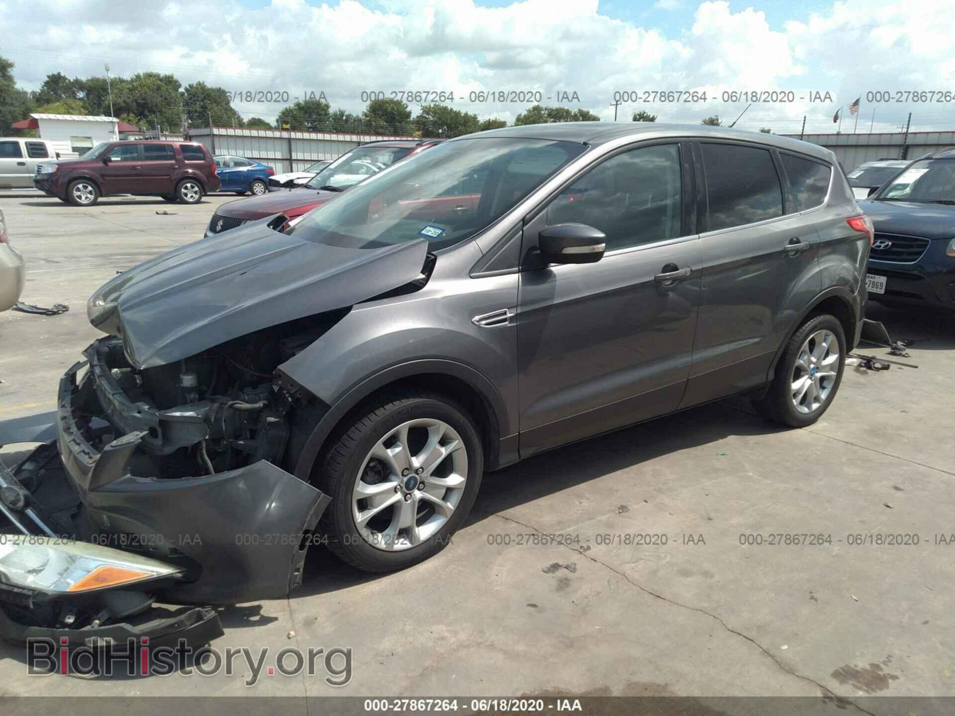 2013 FORD ESCAPE - VIN: 1FMCU9H95DUA53747 - Фото 2