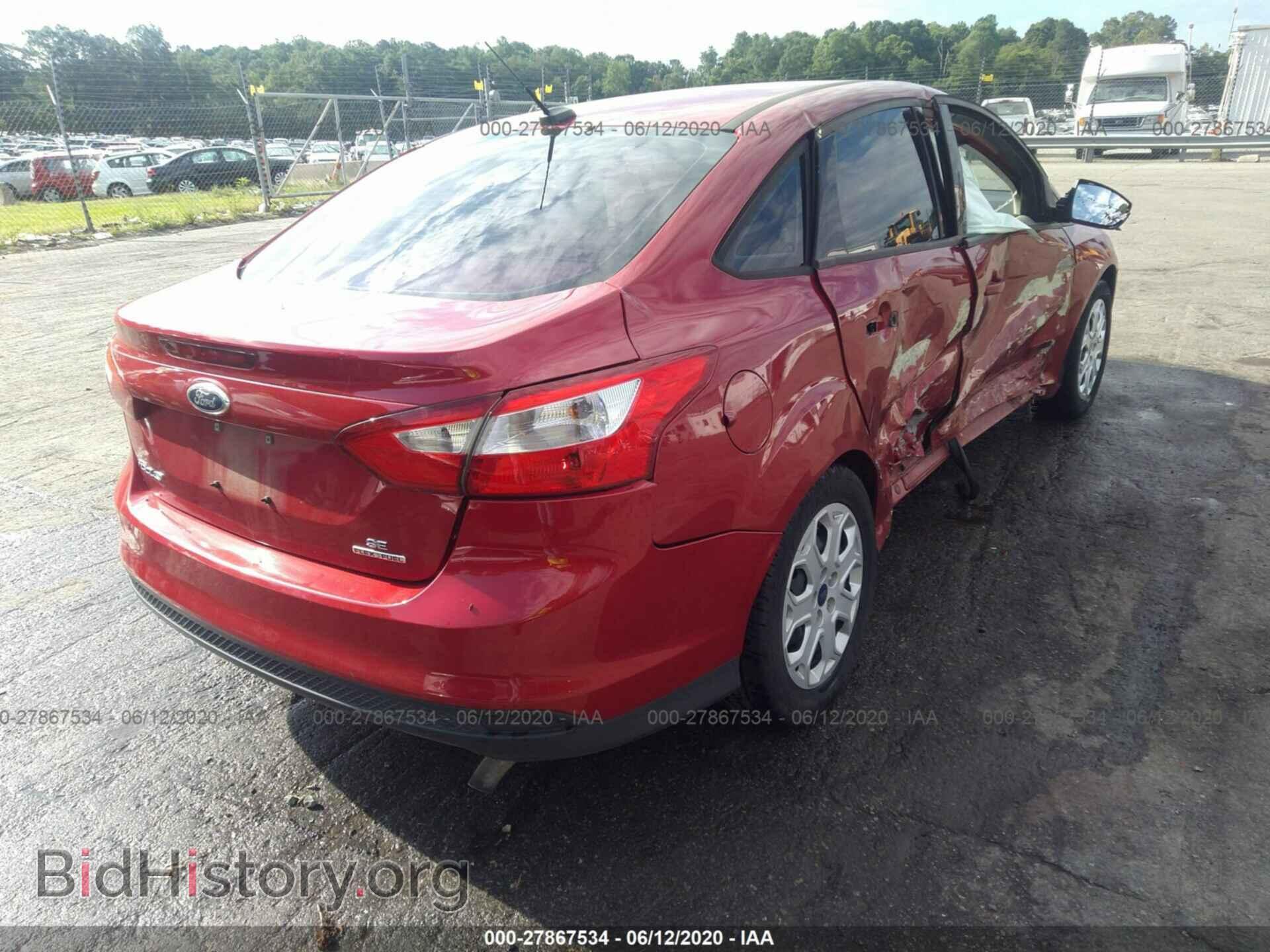 2012 FORD FOCUS - VIN: 1FAHP3F28CL469967 - Фото 4