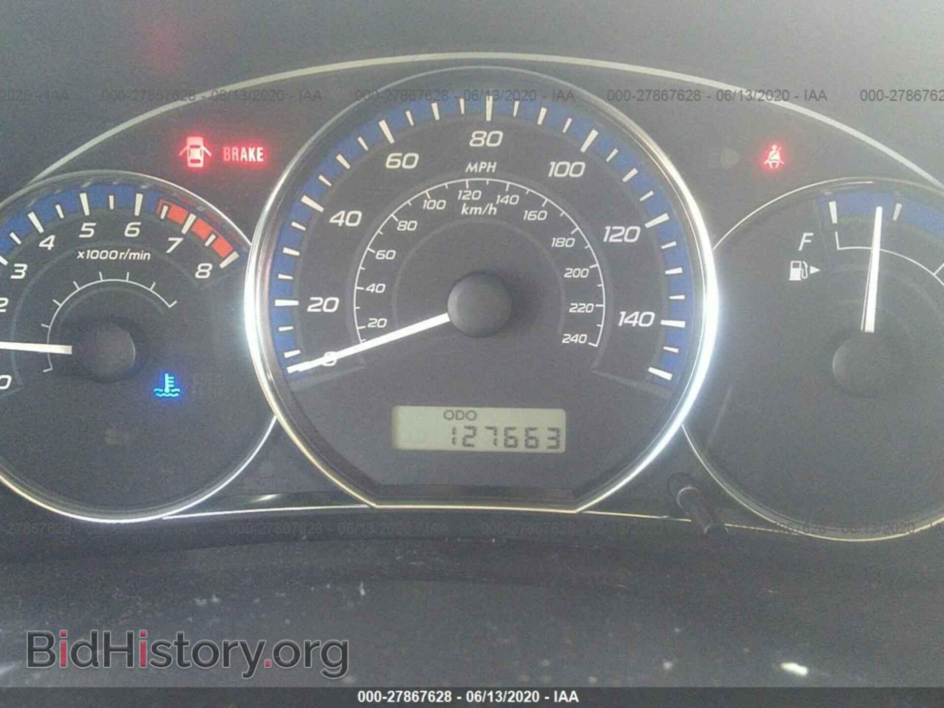 2011 SUBARU FORESTER - VIN: JF2SHADC4BG727004 - Фото 7
