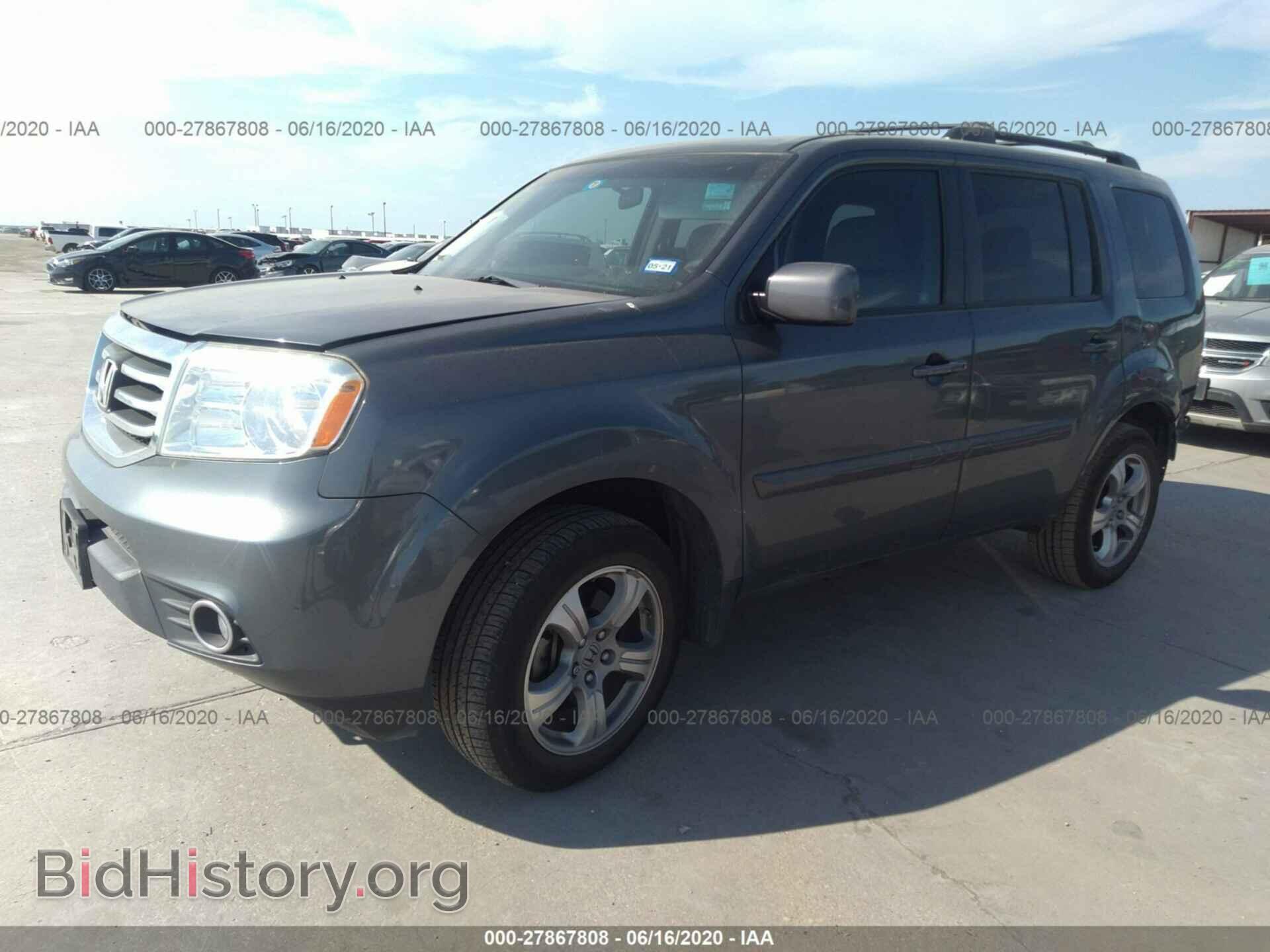 2012 HONDA PILOT - VIN: 5FNYF3H42CB028771 - Фото 2