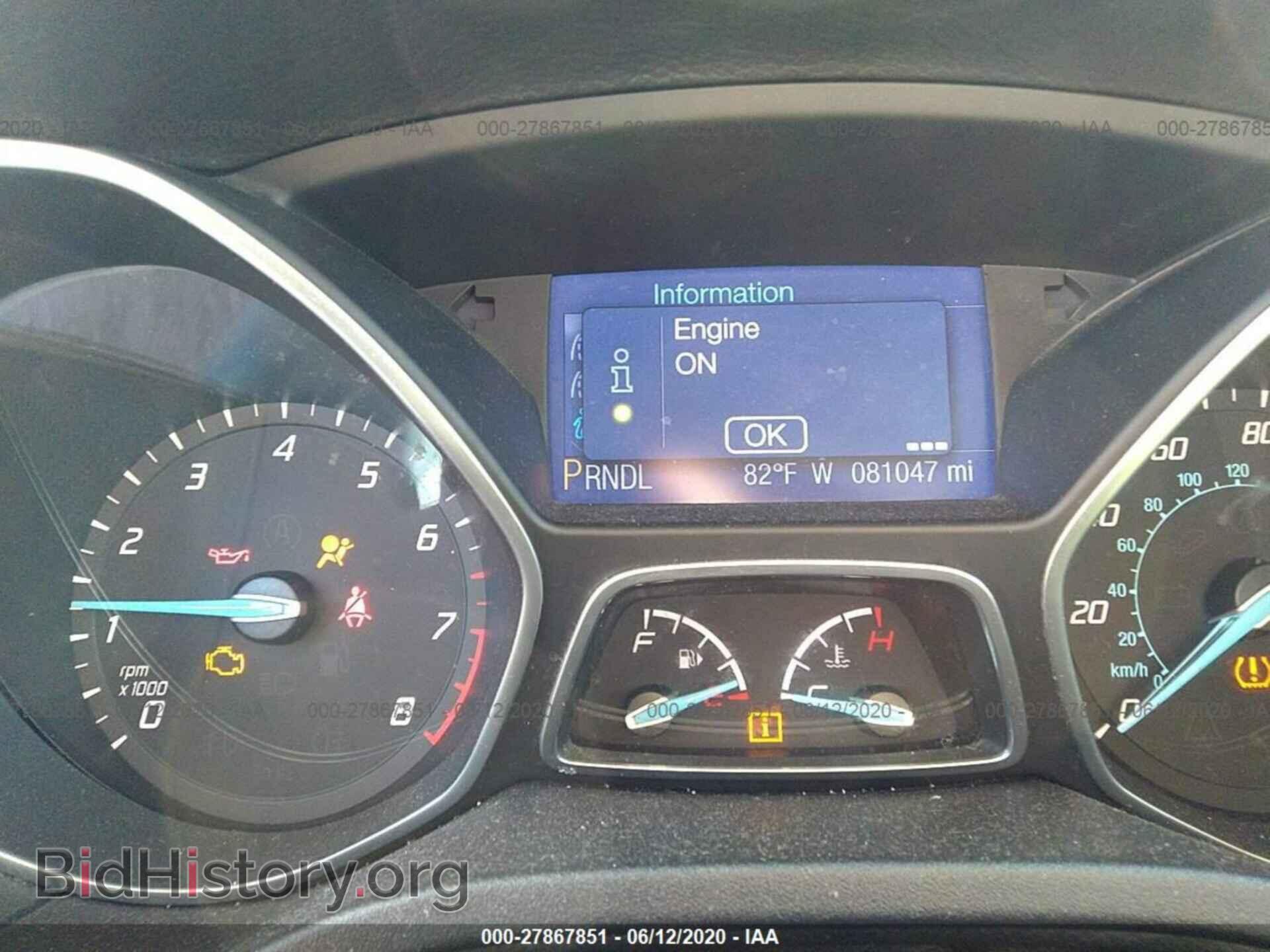 2014 FORD FOCUS - VIN: 1FADP3K27EL124355 - Фото 7