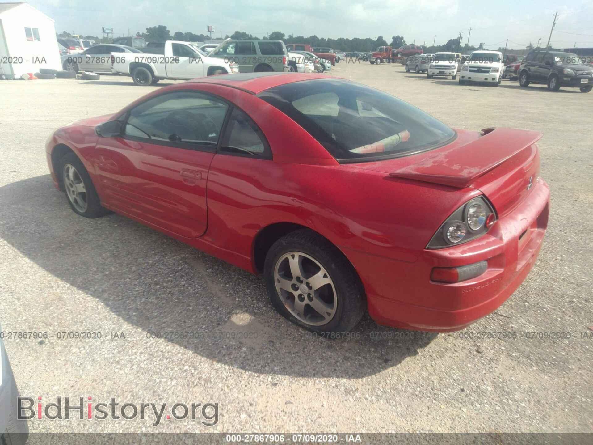 2003 MITSUBISHI ECLIPSE - VIN: 4A3AC44G93E169089 - Фото 3