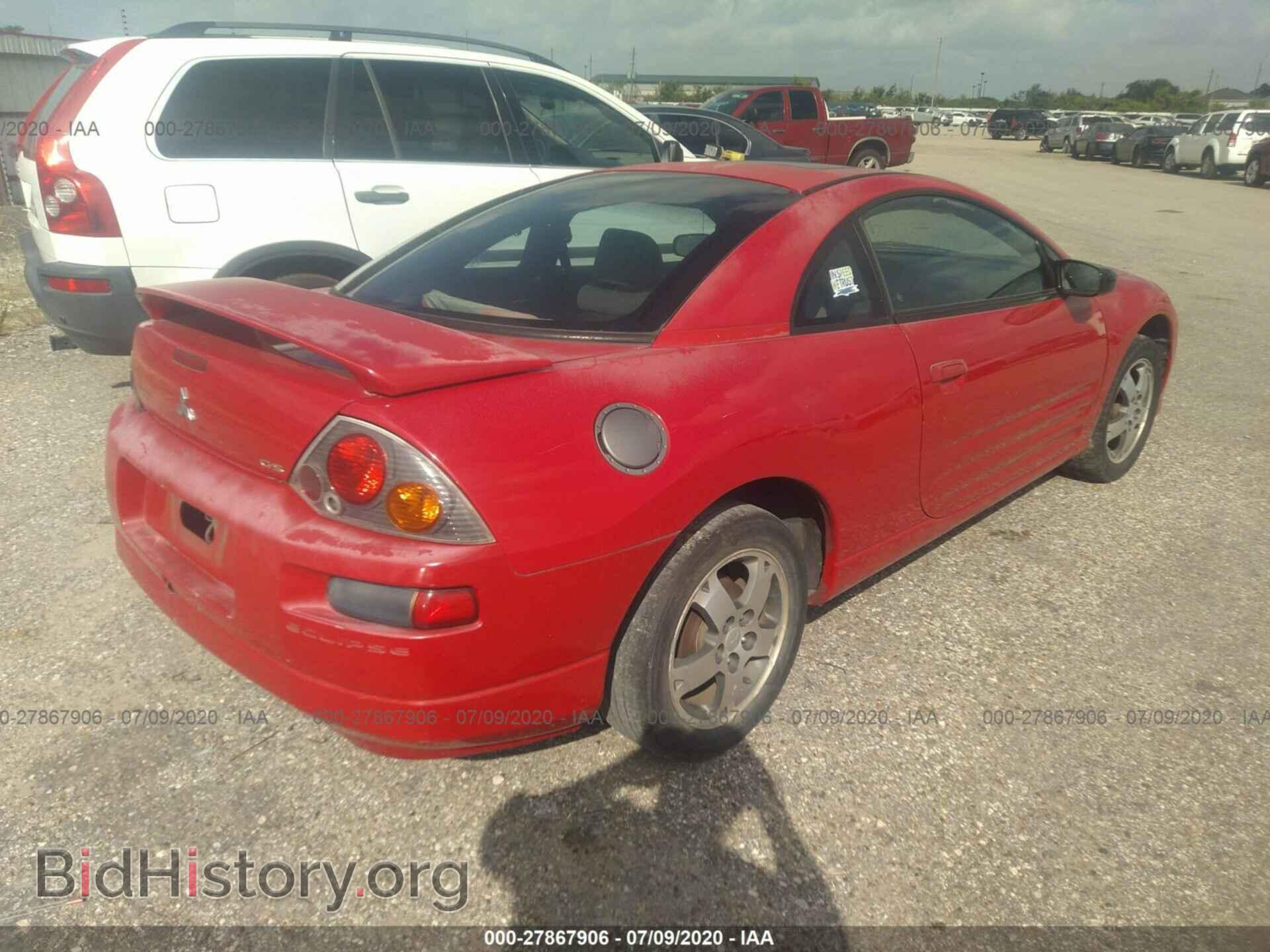 2003 MITSUBISHI ECLIPSE - VIN: 4A3AC44G93E169089 - Фото 4