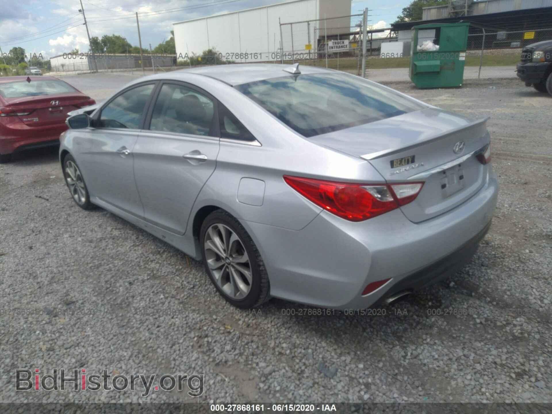 2014 HYUNDAI SONATA - VIN: 5NPEC4AC1EH842367 - Фото 3