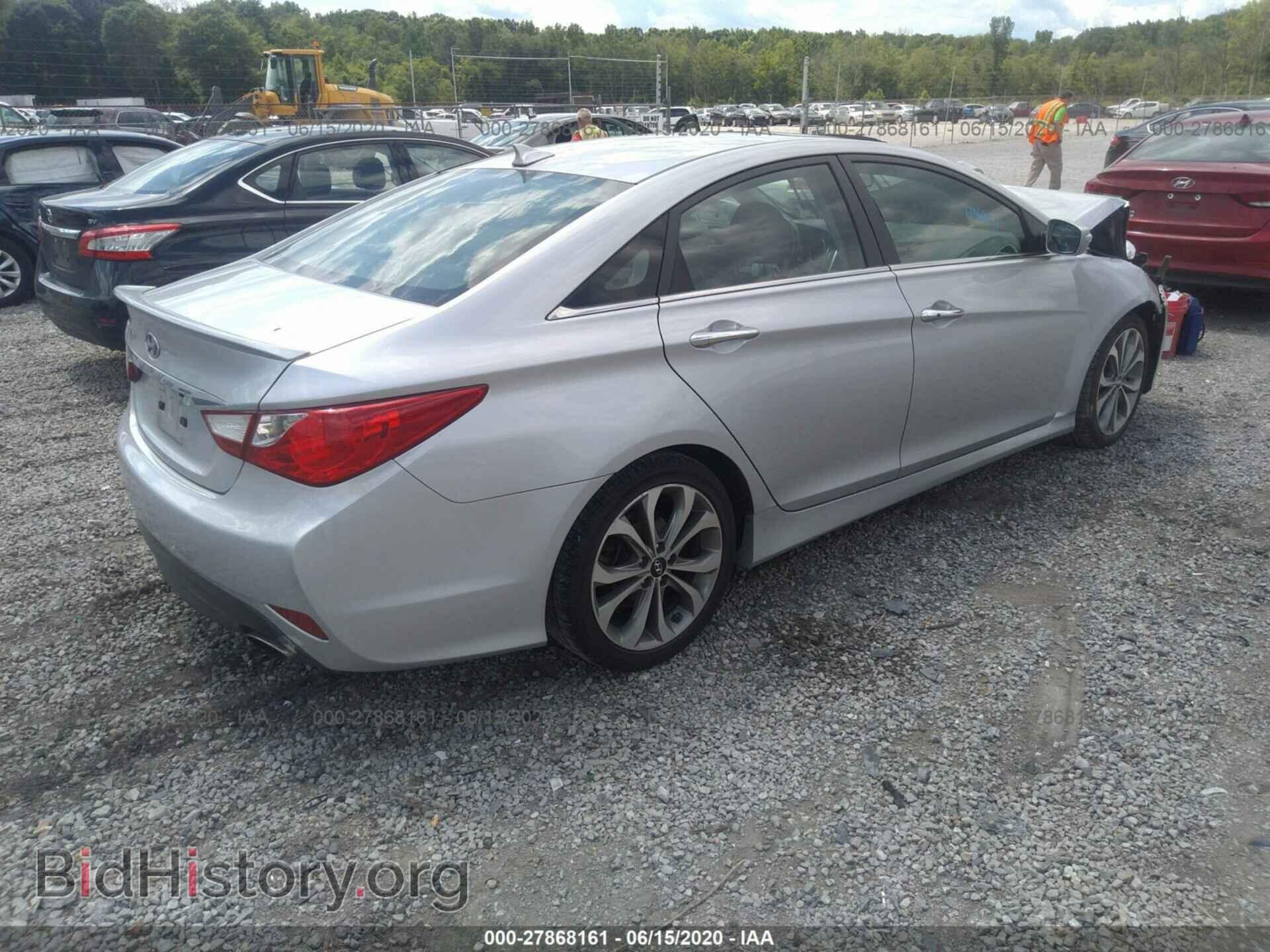 2014 HYUNDAI SONATA - VIN: 5NPEC4AC1EH842367 - Фото 4