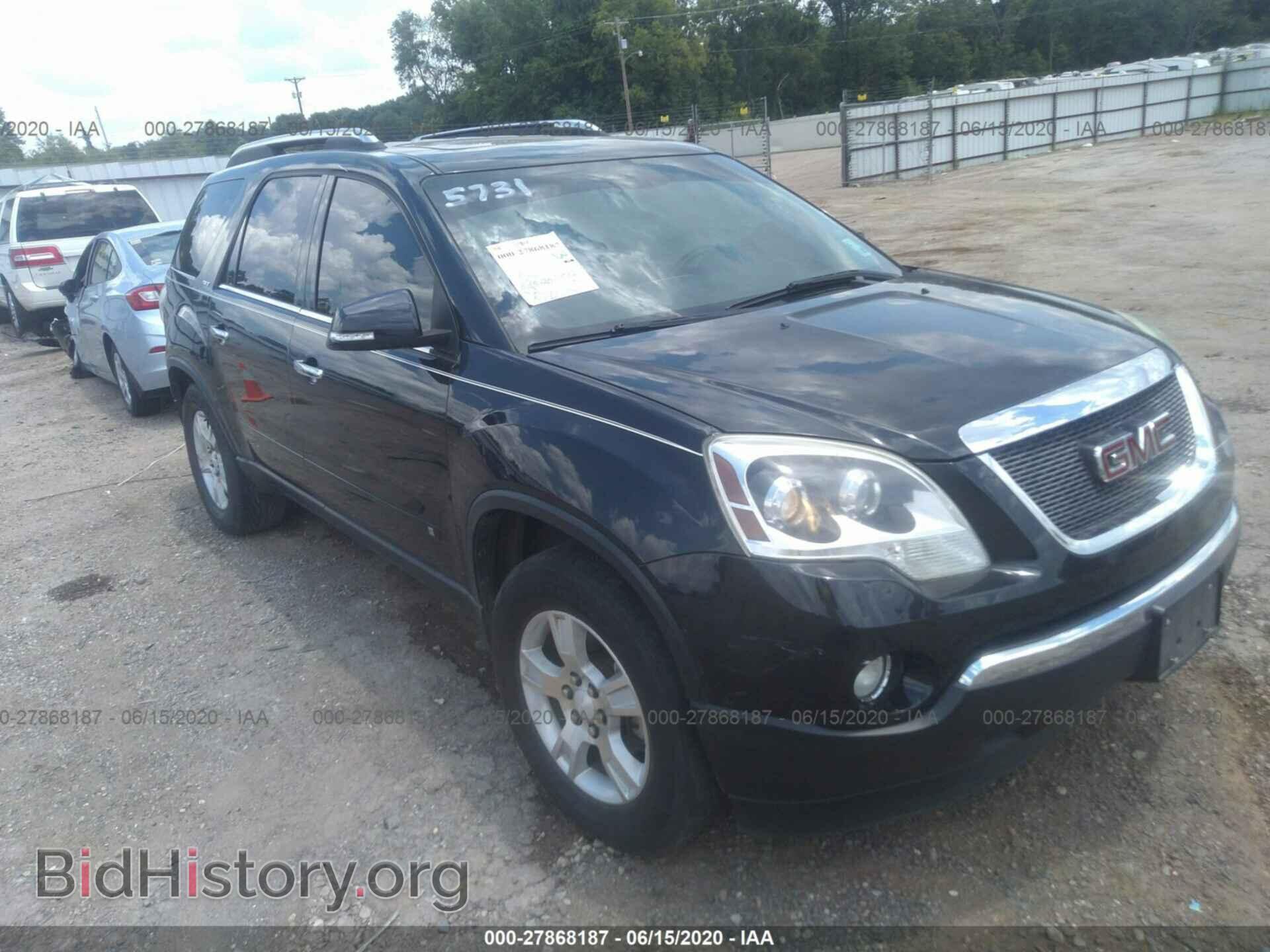 Фотография 1GKER23D99J169807 - GMC ACADIA 2009