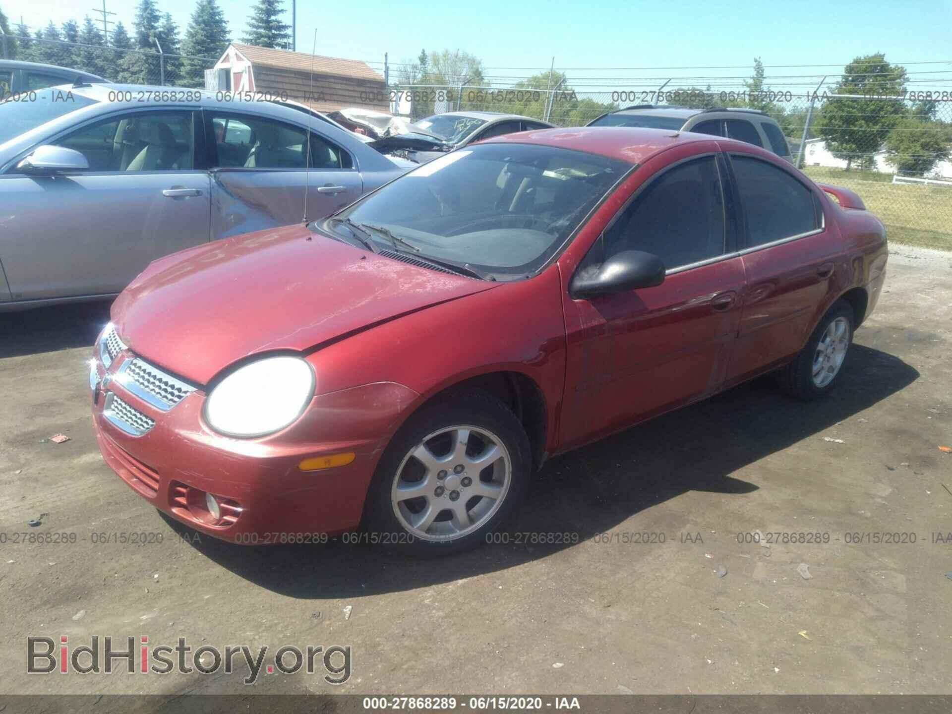 2005 DODGE NEON - VIN: 1B3ES56C75D211499 - Фото 2