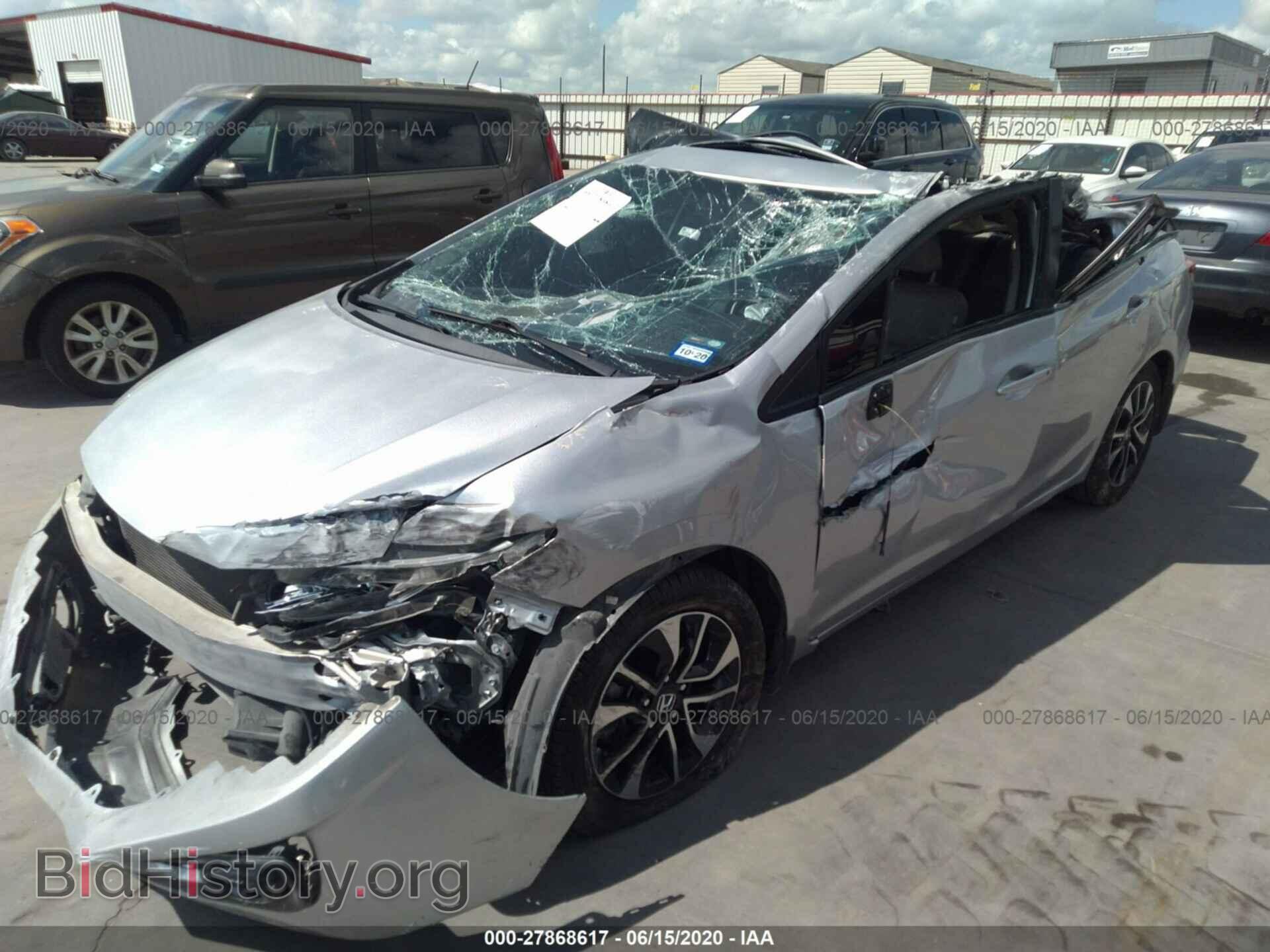 2013 HONDA CIVIC - VIN: 19XFB2F91DE068844 - Фото 2