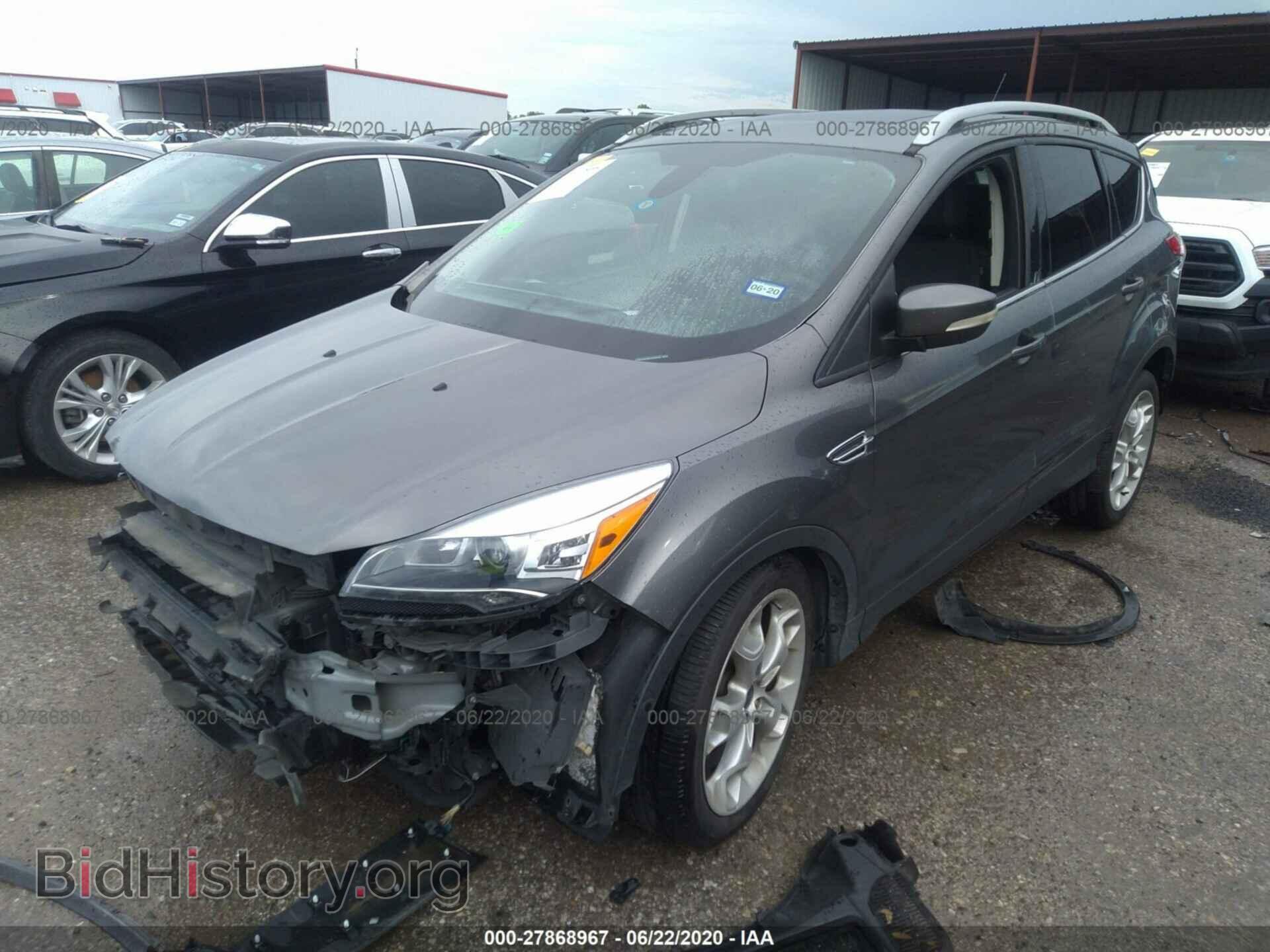 2014 FORD ESCAPE - VIN: 1FMCU0JX8EUD50520 - Фото 2
