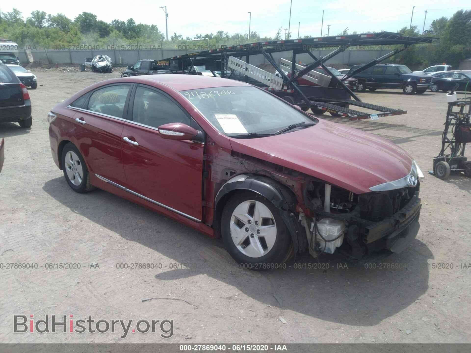Фотография KMHEC4A47CA042990 - HYUNDAI SONATA 2012