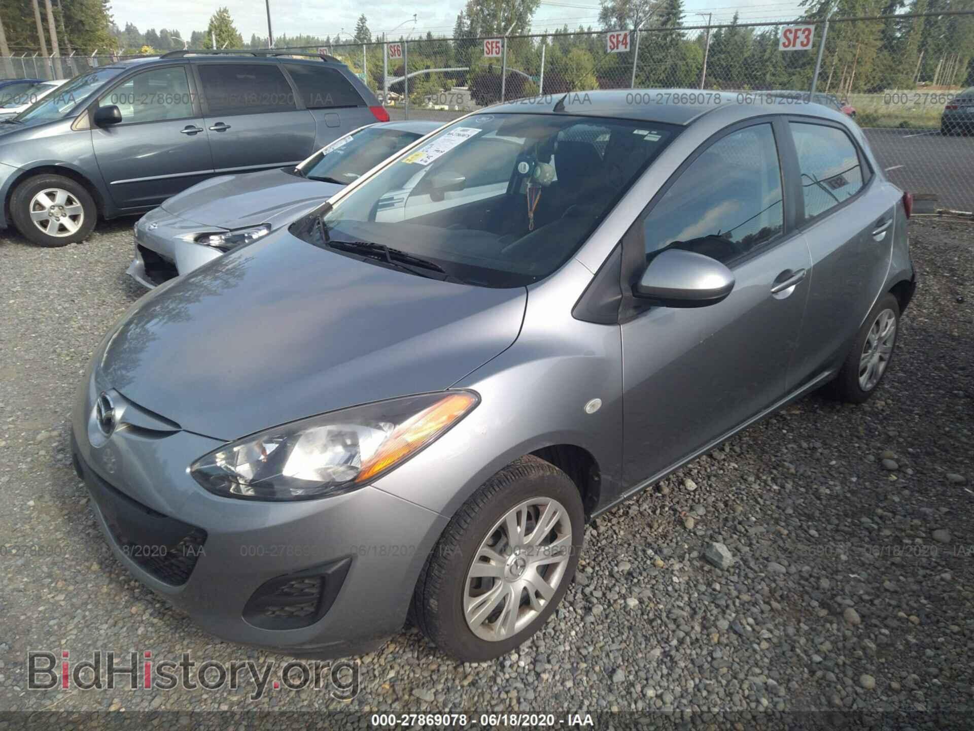 2013 MAZDA MAZDA2 - VIN: JM1DE1KY7D0154643 - Photo 2